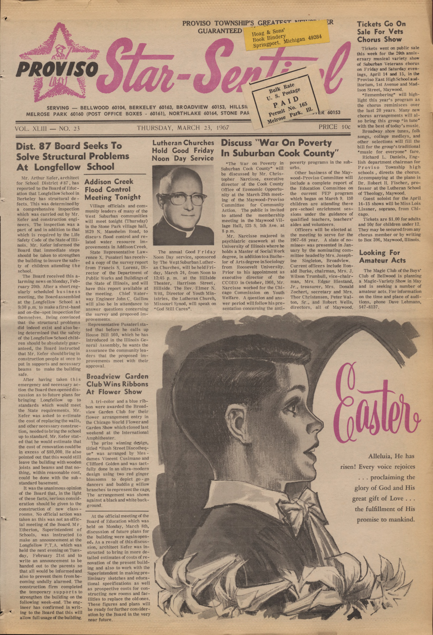 Proviso Star-Sentinel – 19670323