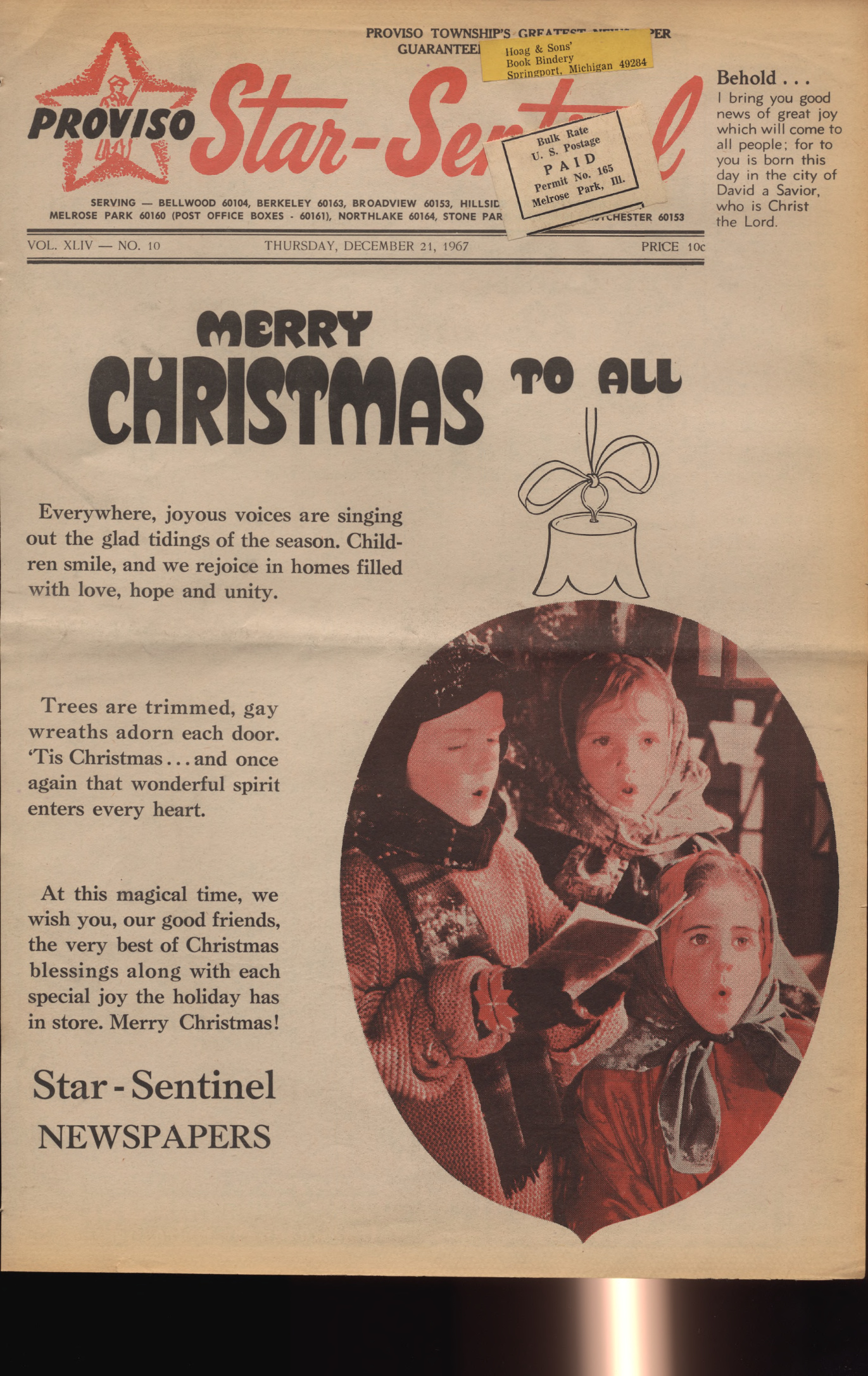 Proviso Star-Sentinel – 19671221
