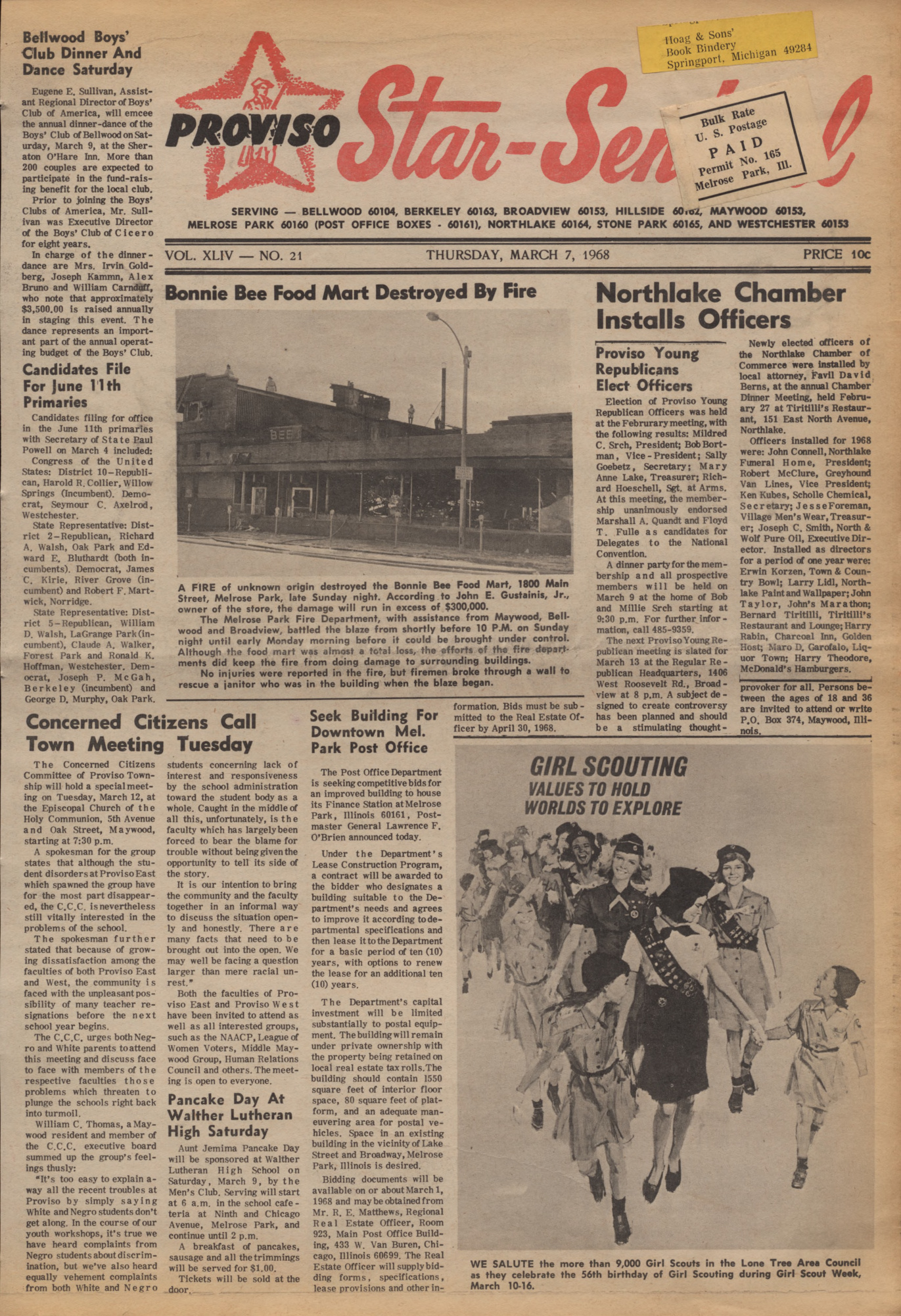 Proviso Star-Sentinel – 19680307