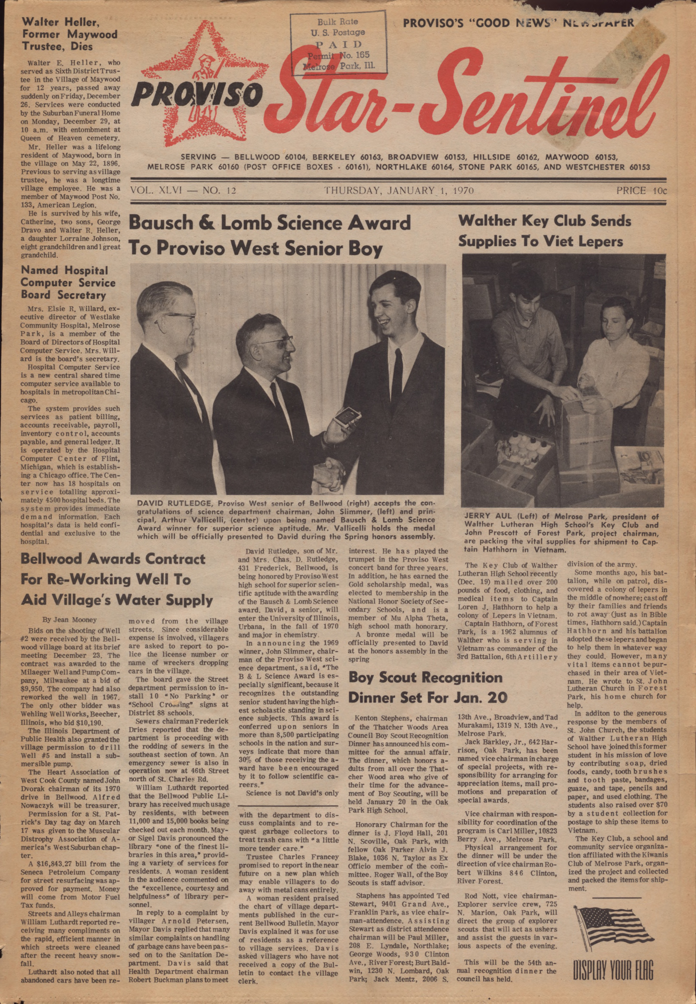Proviso Star-Sentinel – 19700101