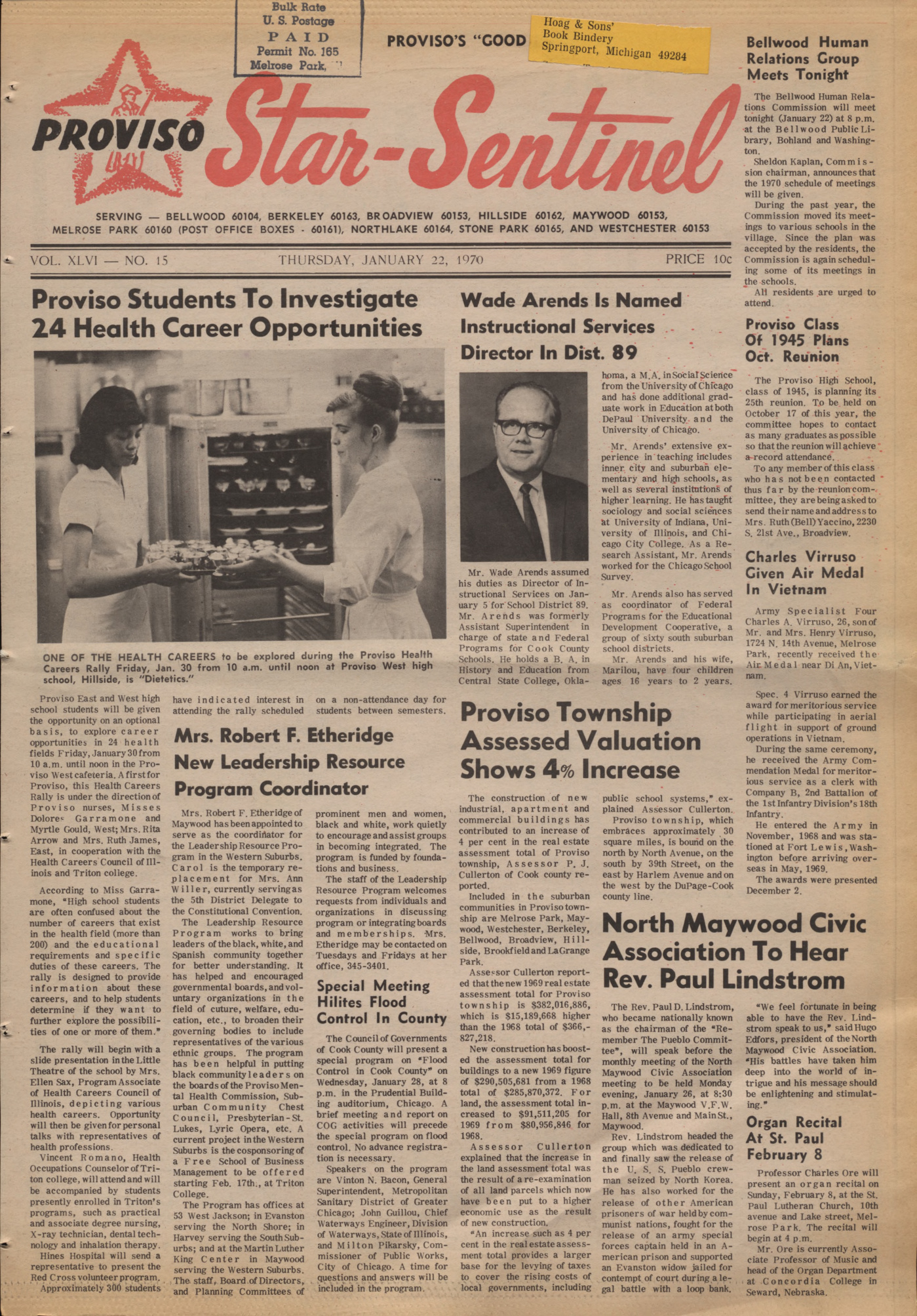 Proviso Star-Sentinel – 19700122