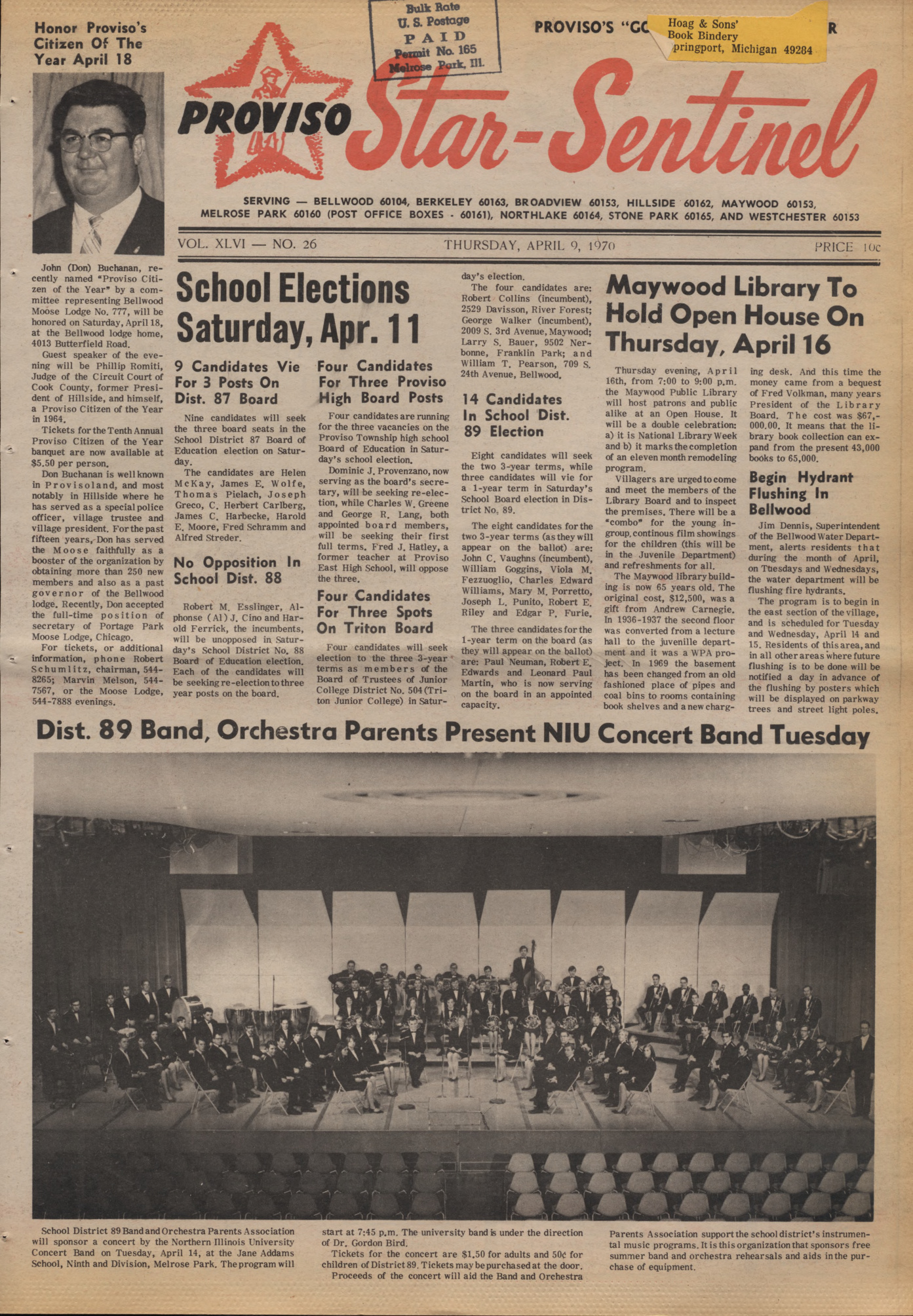 Proviso Star-Sentinel – 19700409
