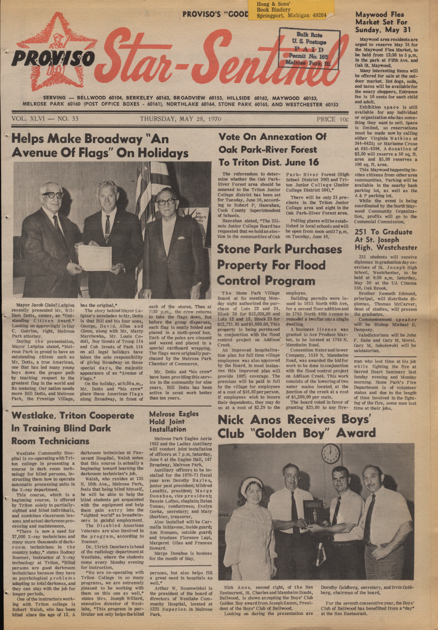 Proviso Star-Sentinel – 19700528