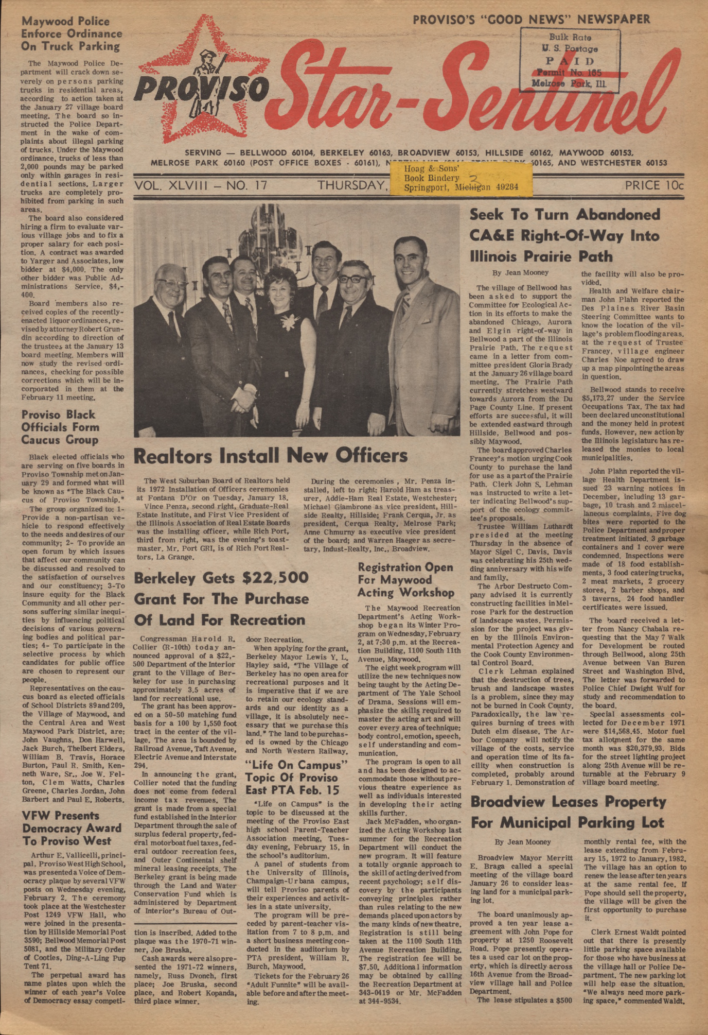 Proviso Star-Sentinel – 19720203