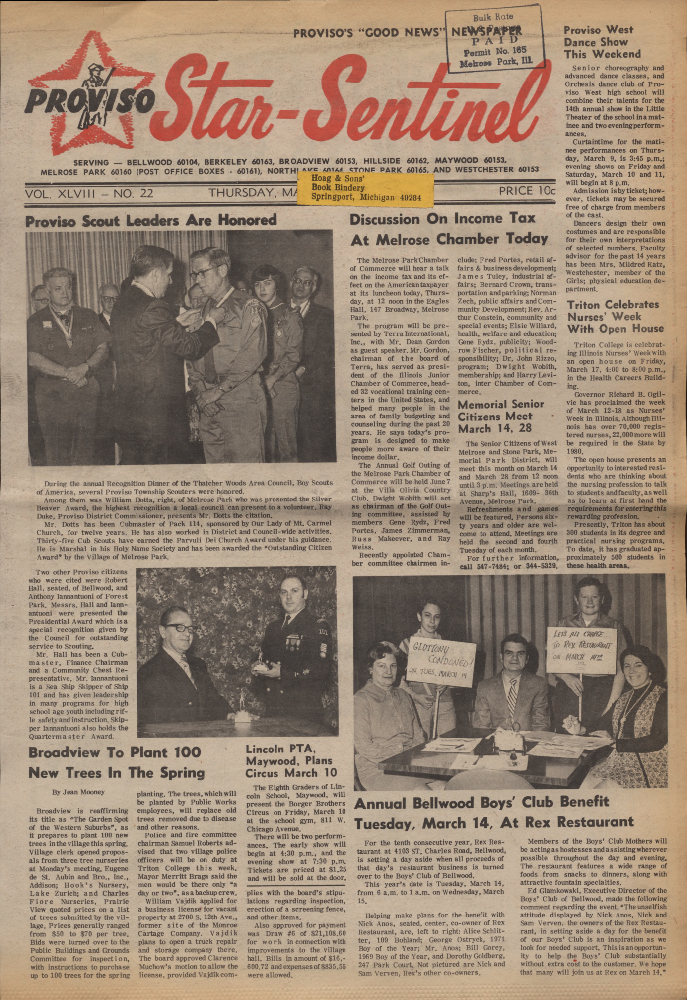 Proviso Star-Sentinel – 19720309