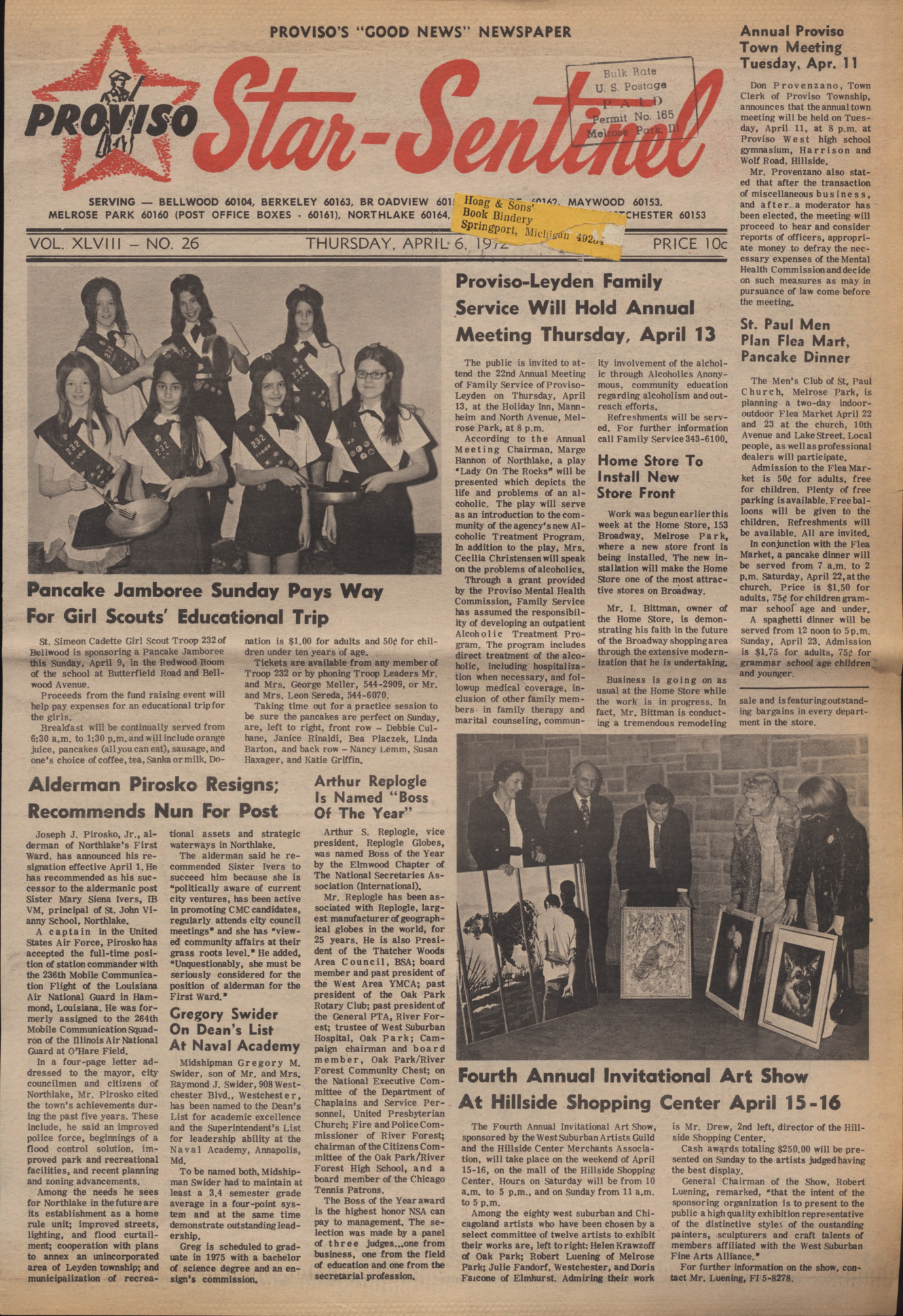 Proviso Star-Sentinel – 19720406