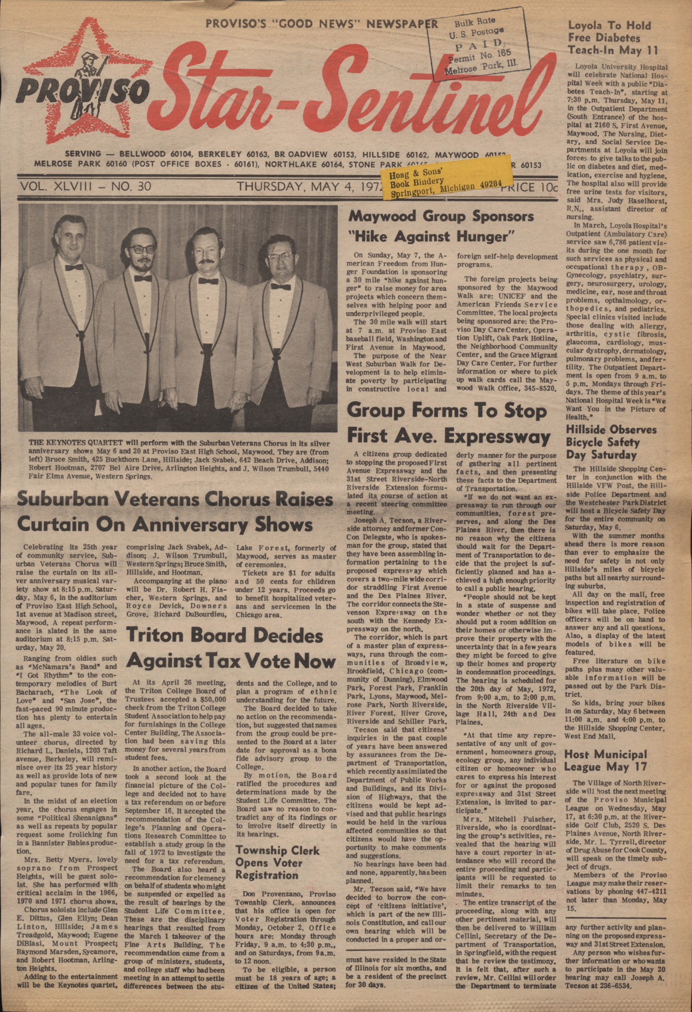Proviso Star-Sentinel – 19720504
