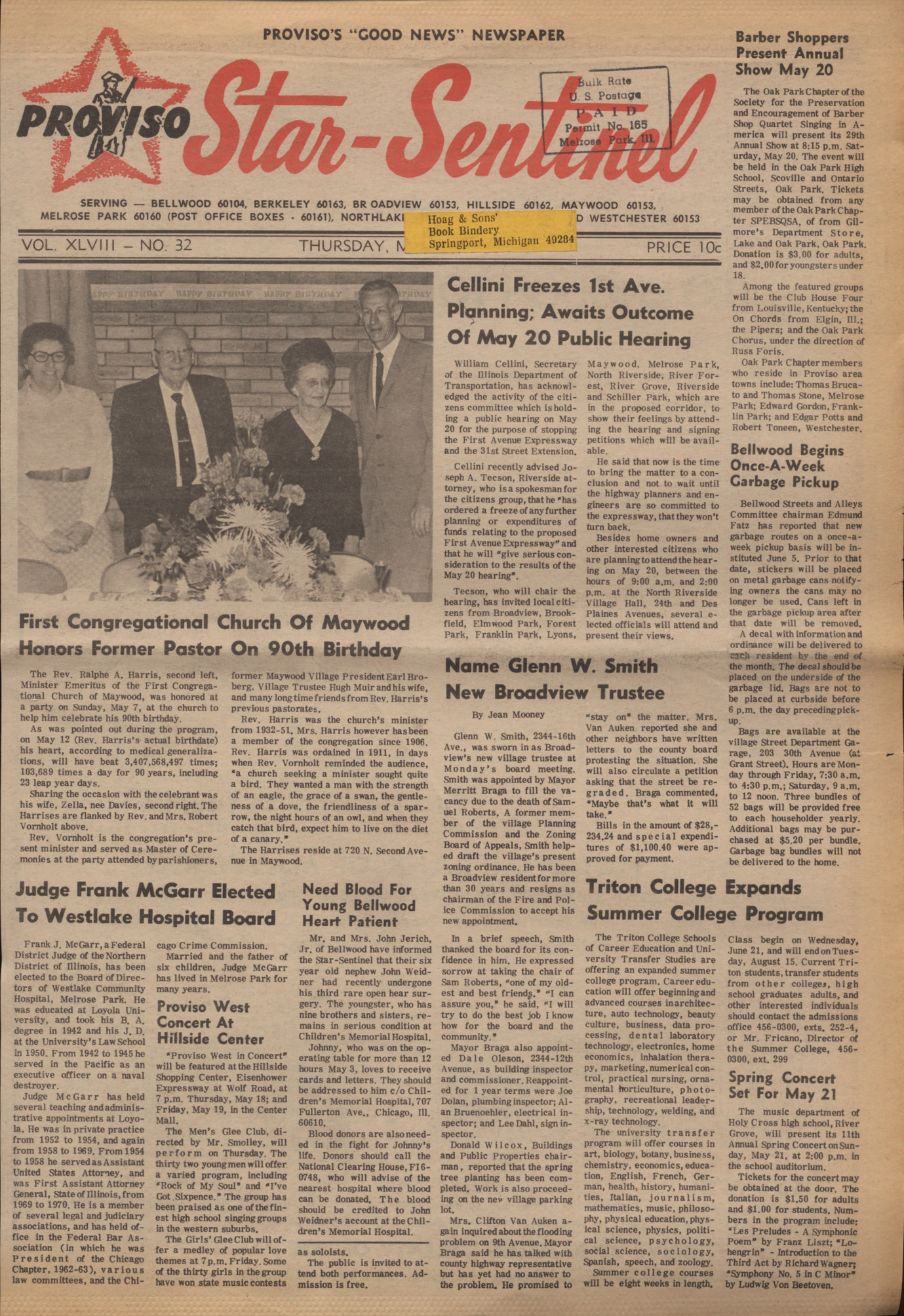 Proviso Star-Sentinel – 19720518