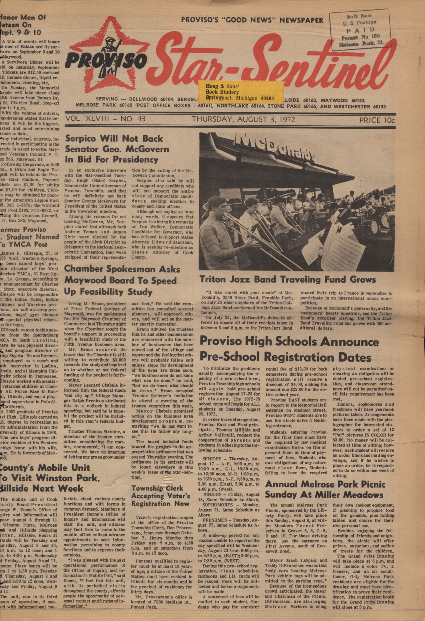 Proviso Star-Sentinel – 19720803