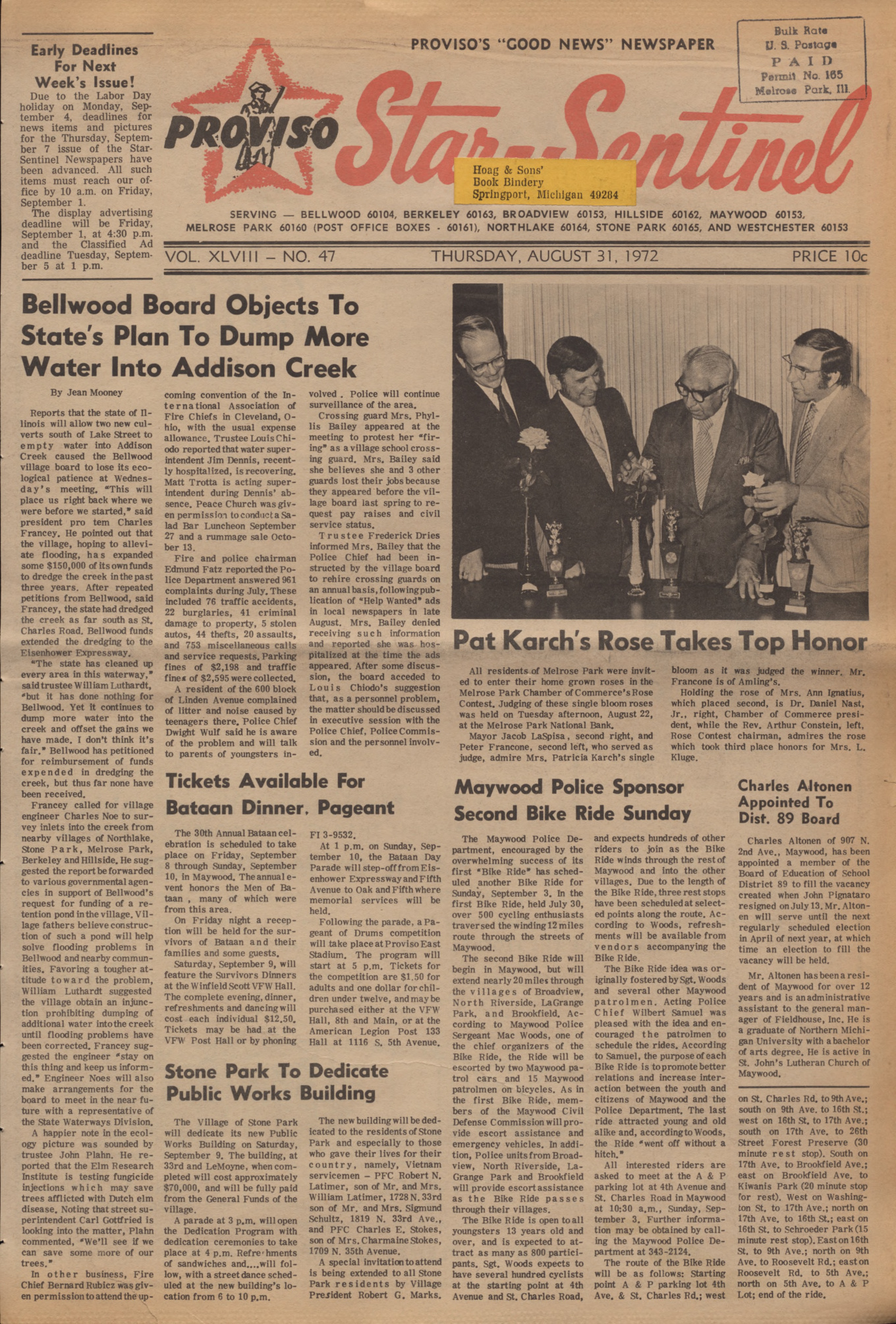 Proviso Star-Sentinel – 19720831