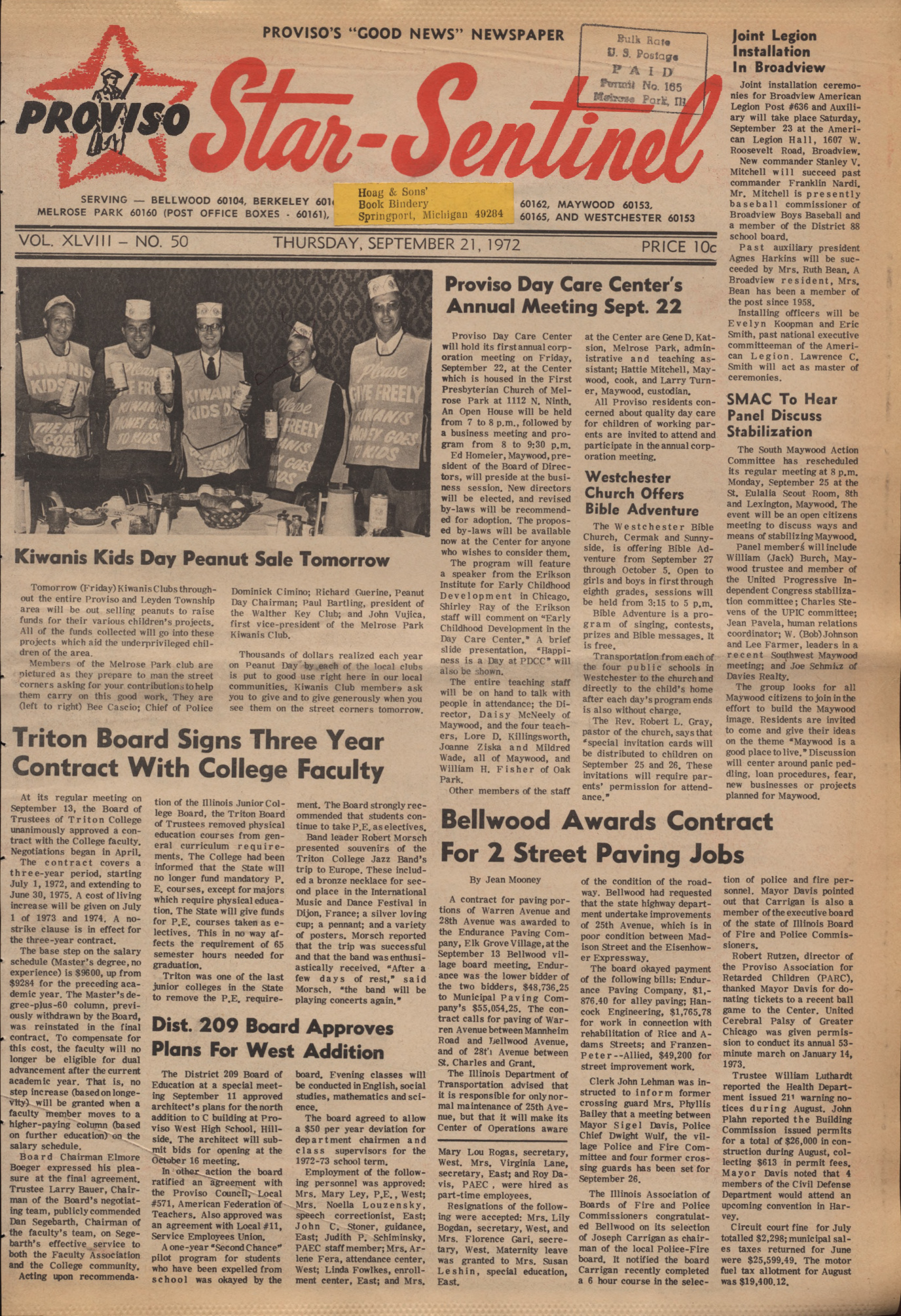 Proviso Star-Sentinel – 19720921