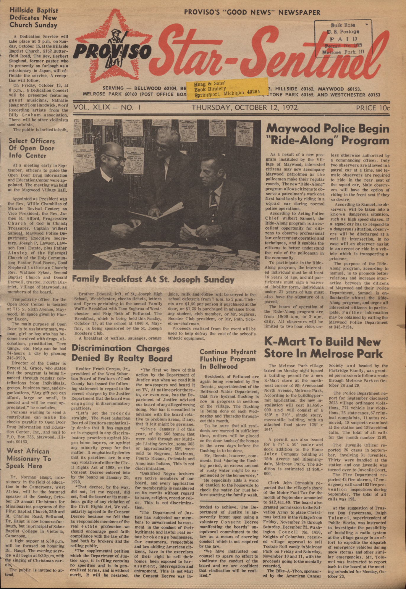 Proviso Star-Sentinel – 19721012