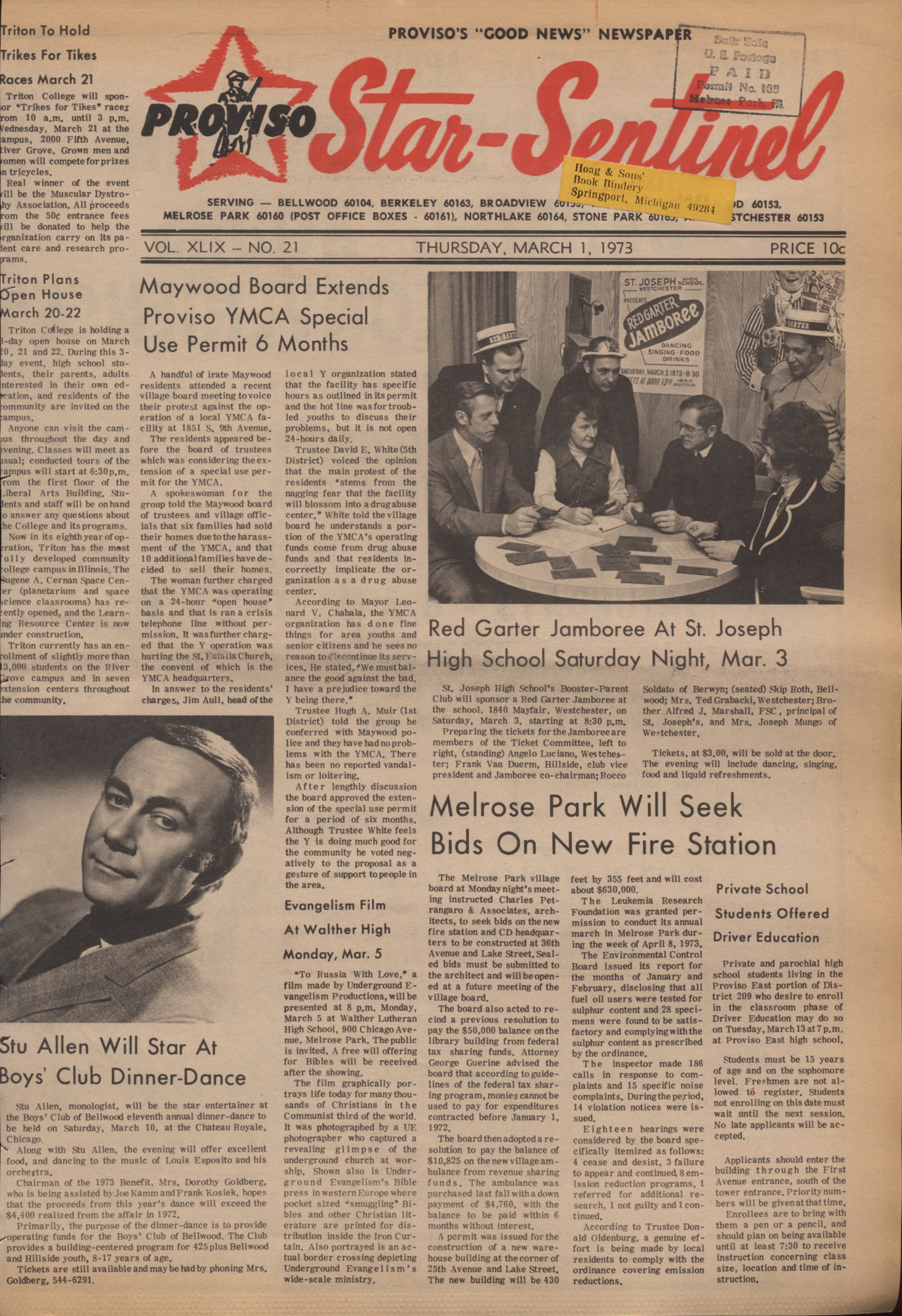 Proviso Star-Sentinel – 19730301
