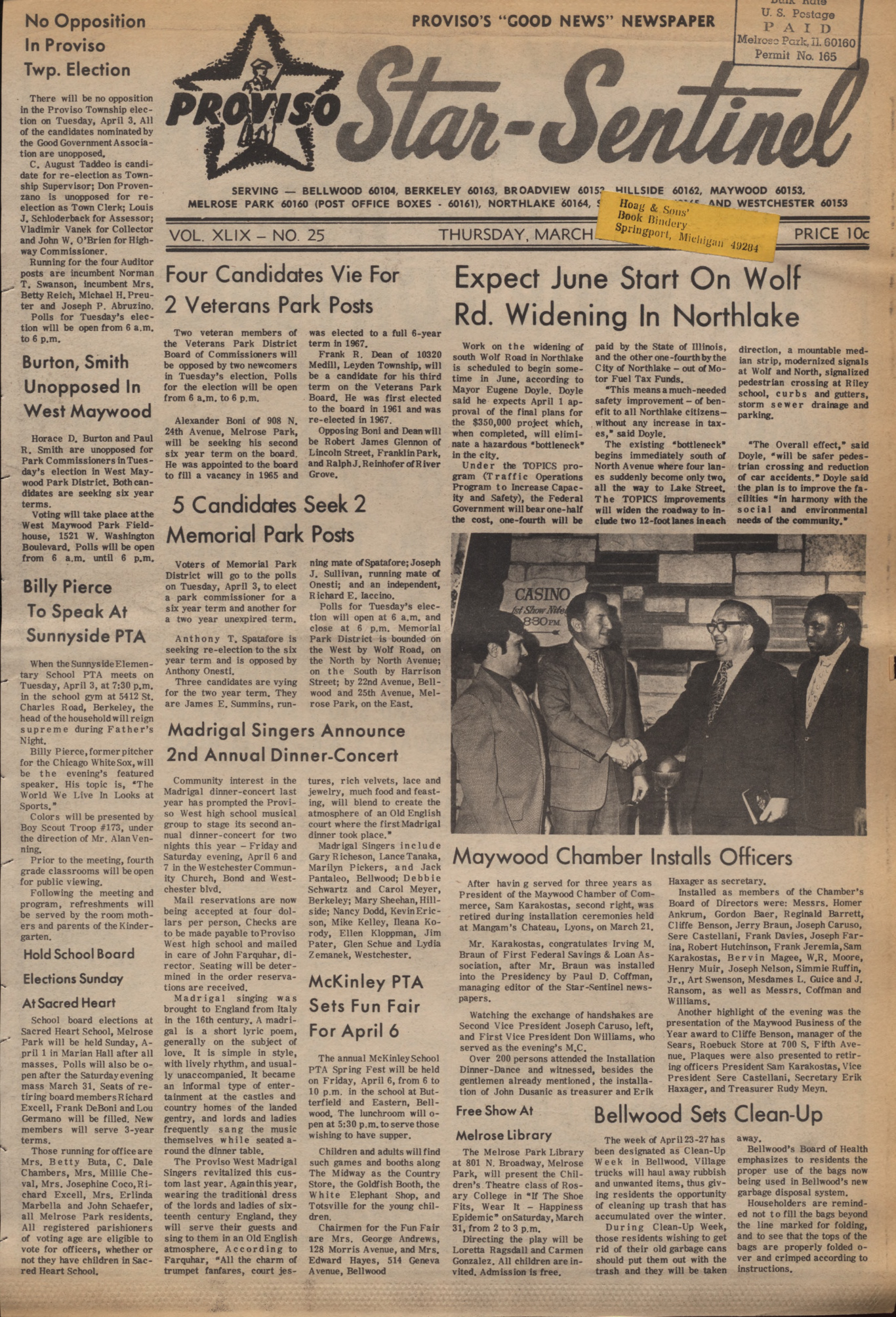 Proviso Star-Sentinel – 19730329