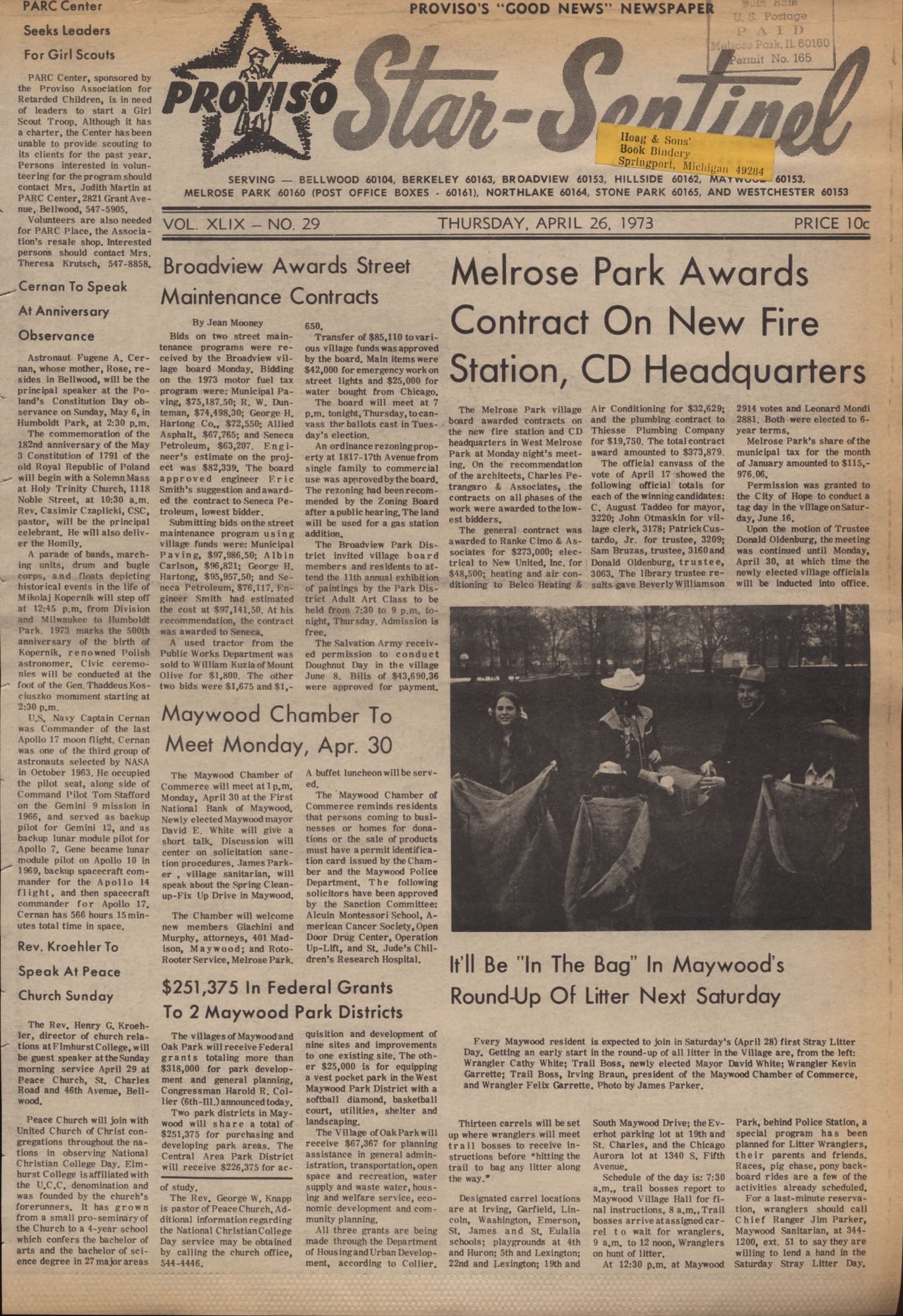 Proviso Star-Sentinel – 19730426