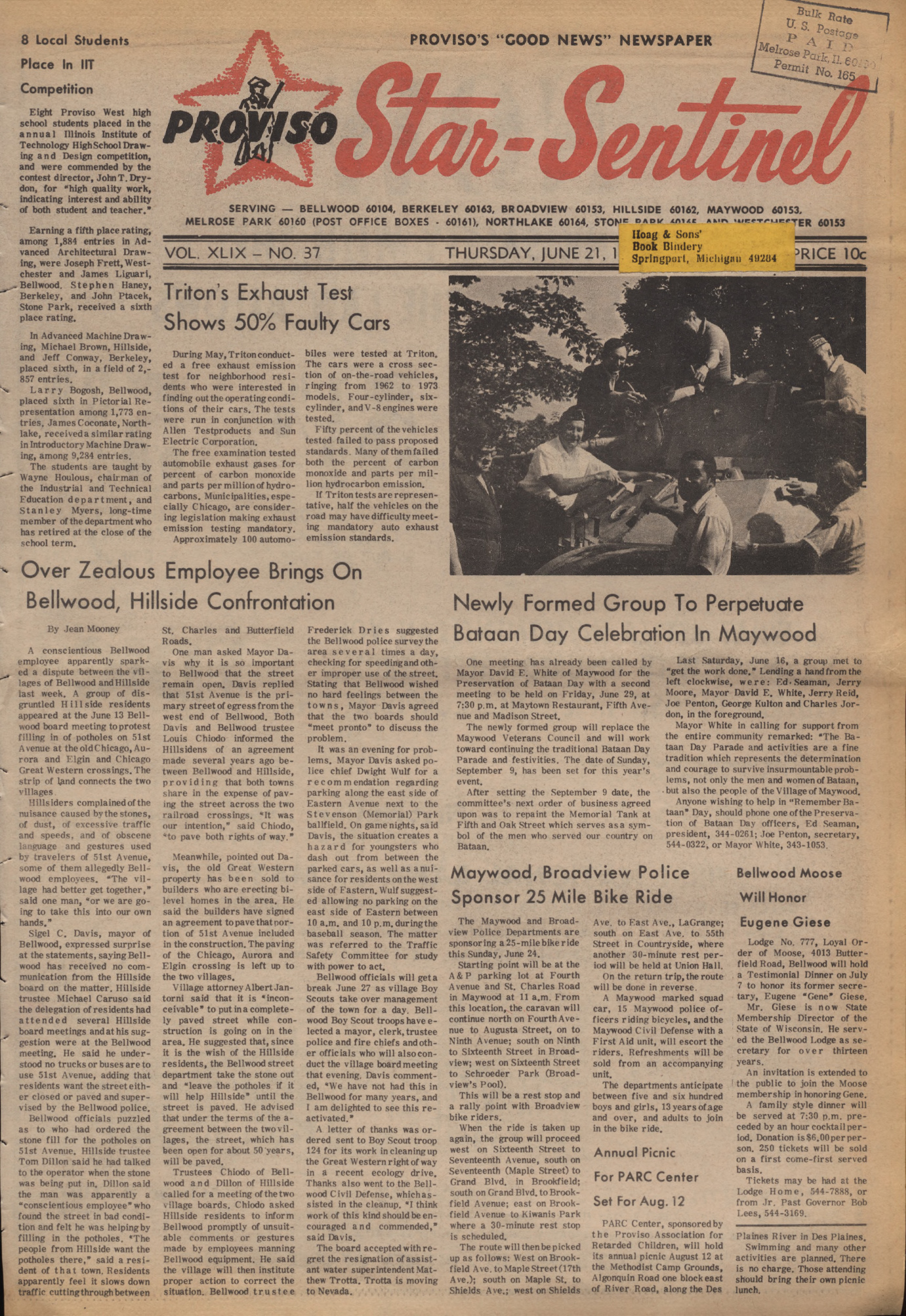 Proviso Star-Sentinel – 19730621