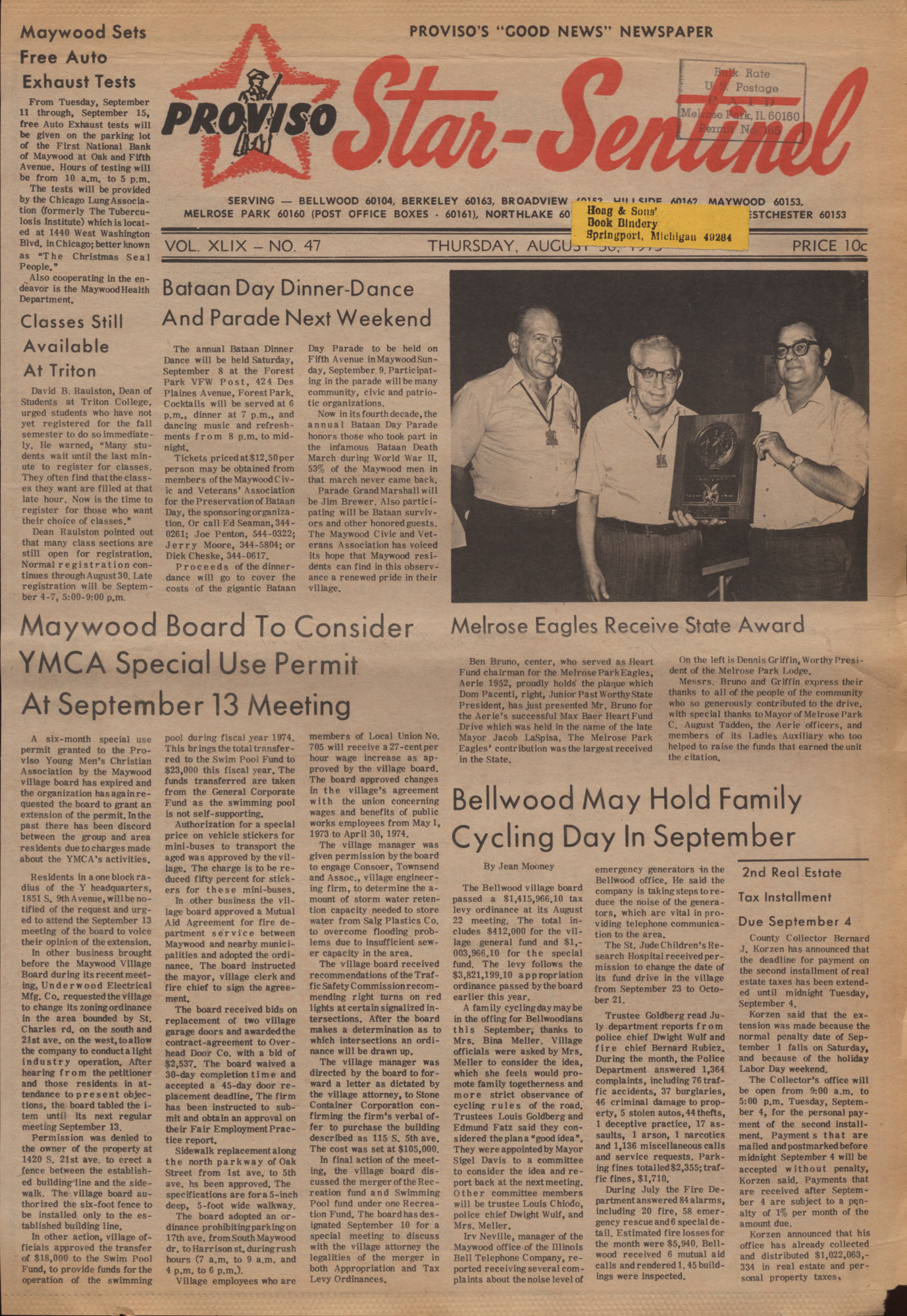 Proviso Star-Sentinel – 19730830