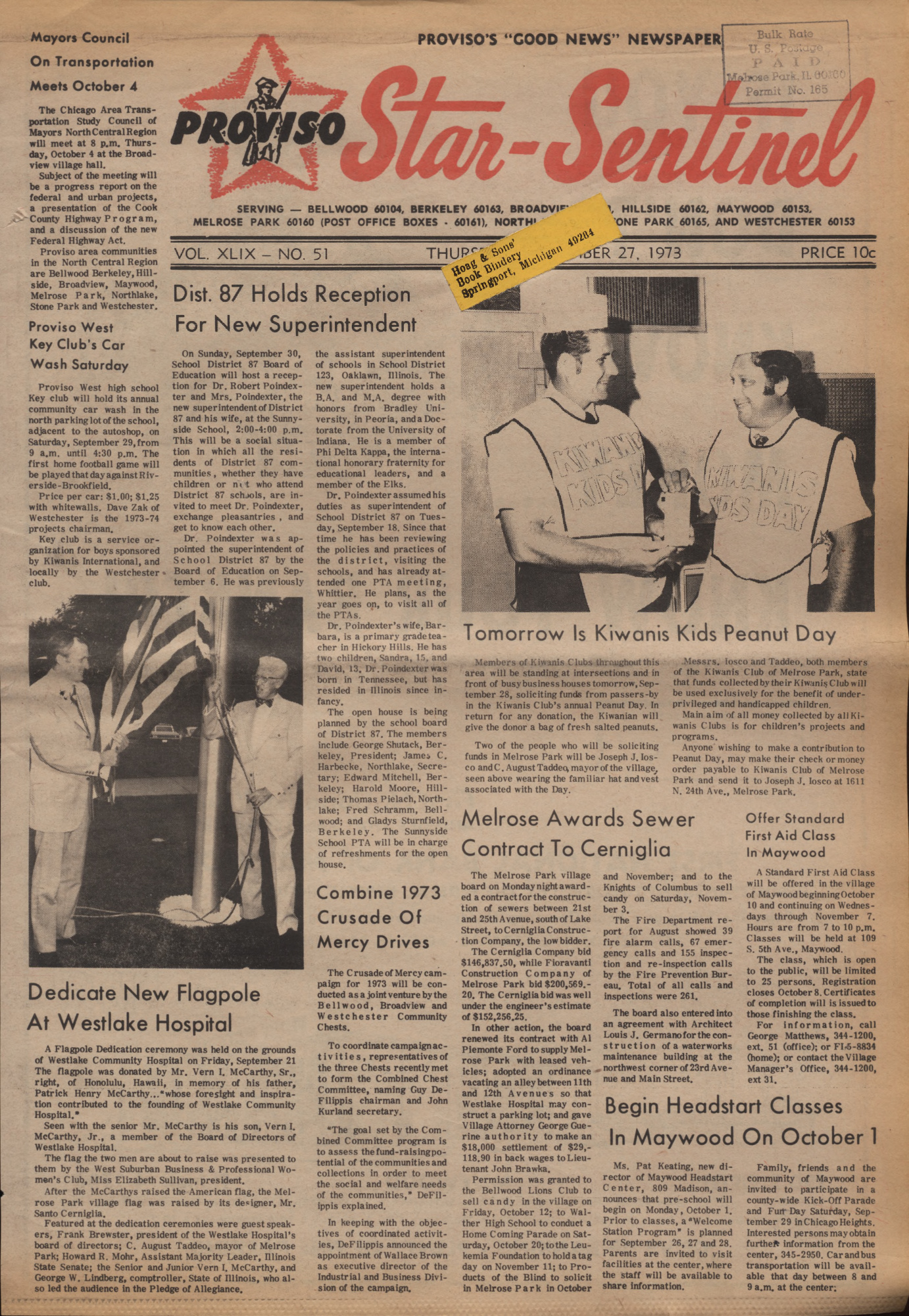 Proviso Star-Sentinel – 19730927