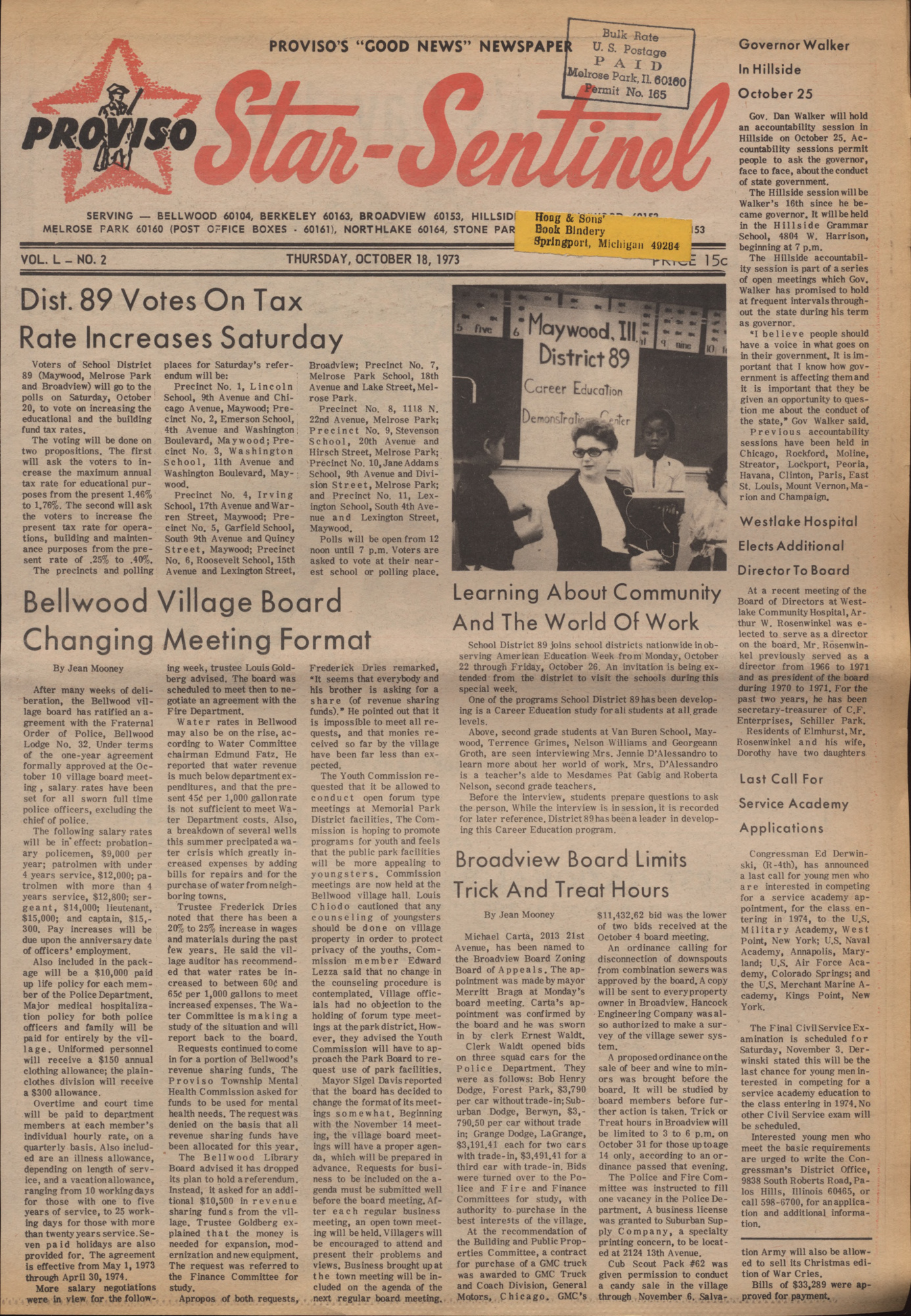 Proviso Star-Sentinel – 19731018