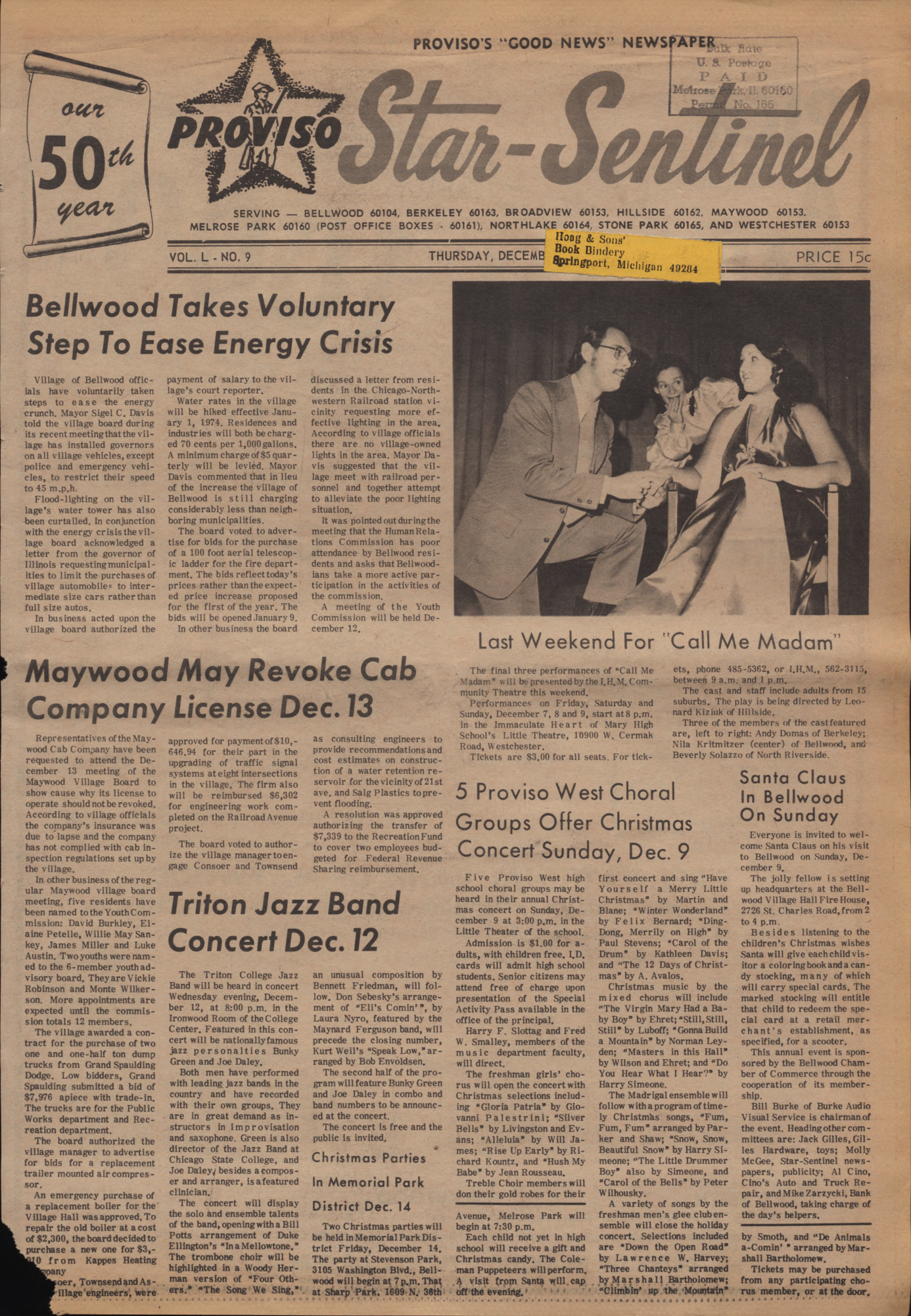 Proviso Star-Sentinel – 19731206