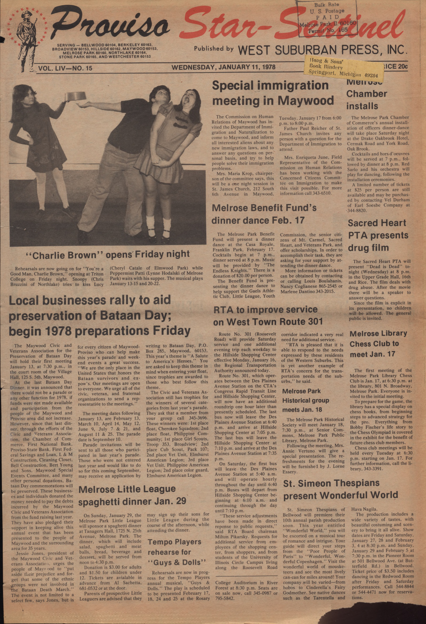 Proviso Star-Sentinel – 19780111