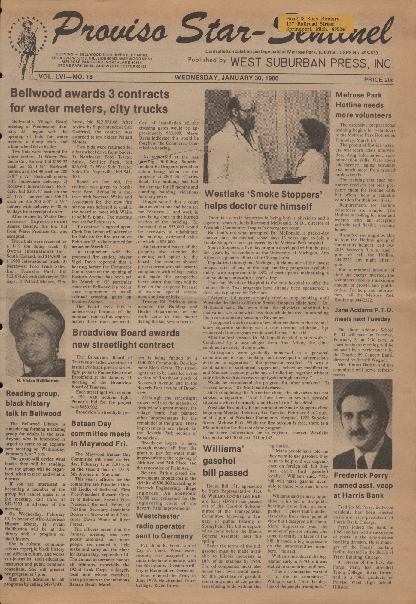 Proviso Star-Sentinel – 19800130