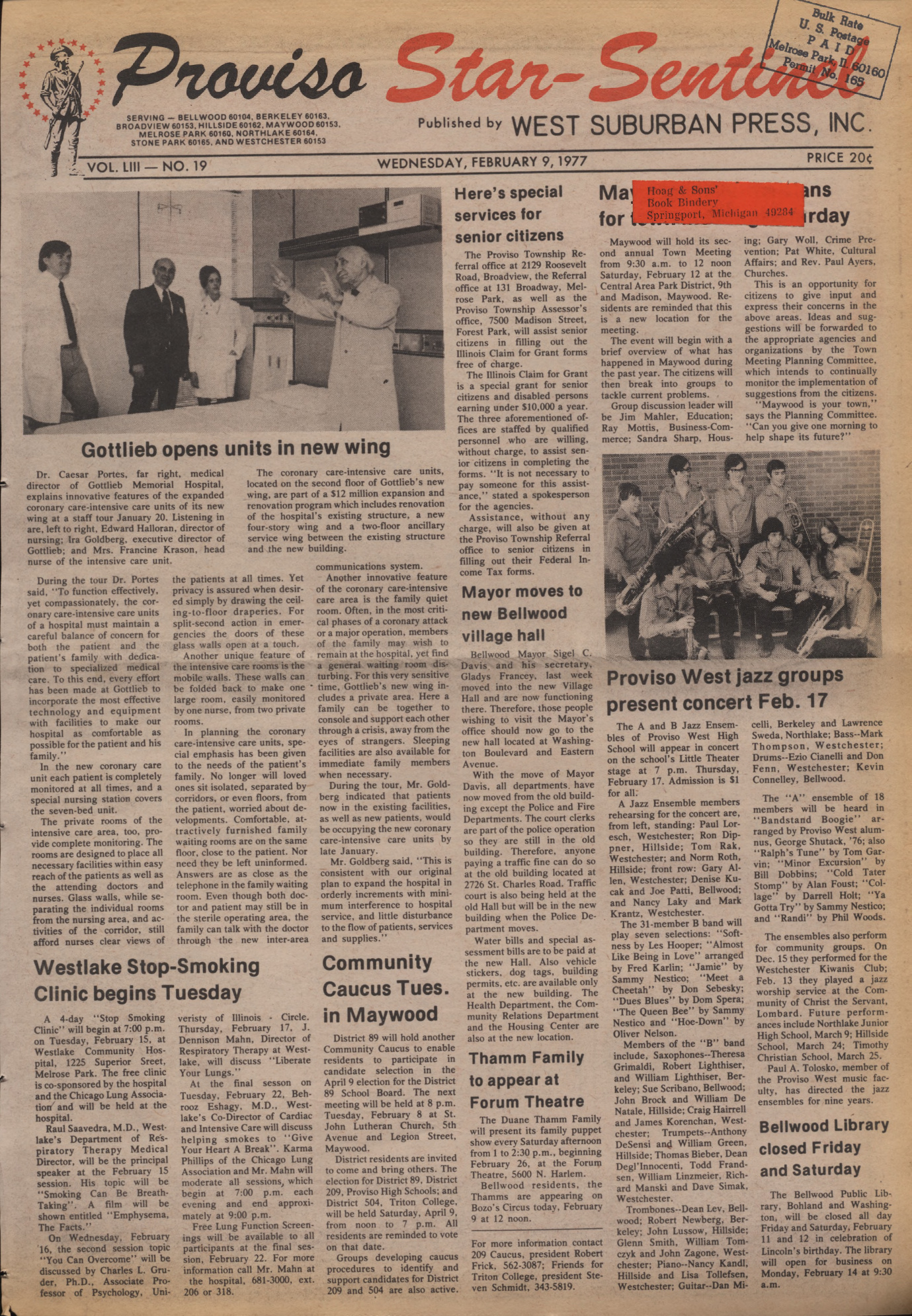 Proviso Star-Sentinel – 19770209