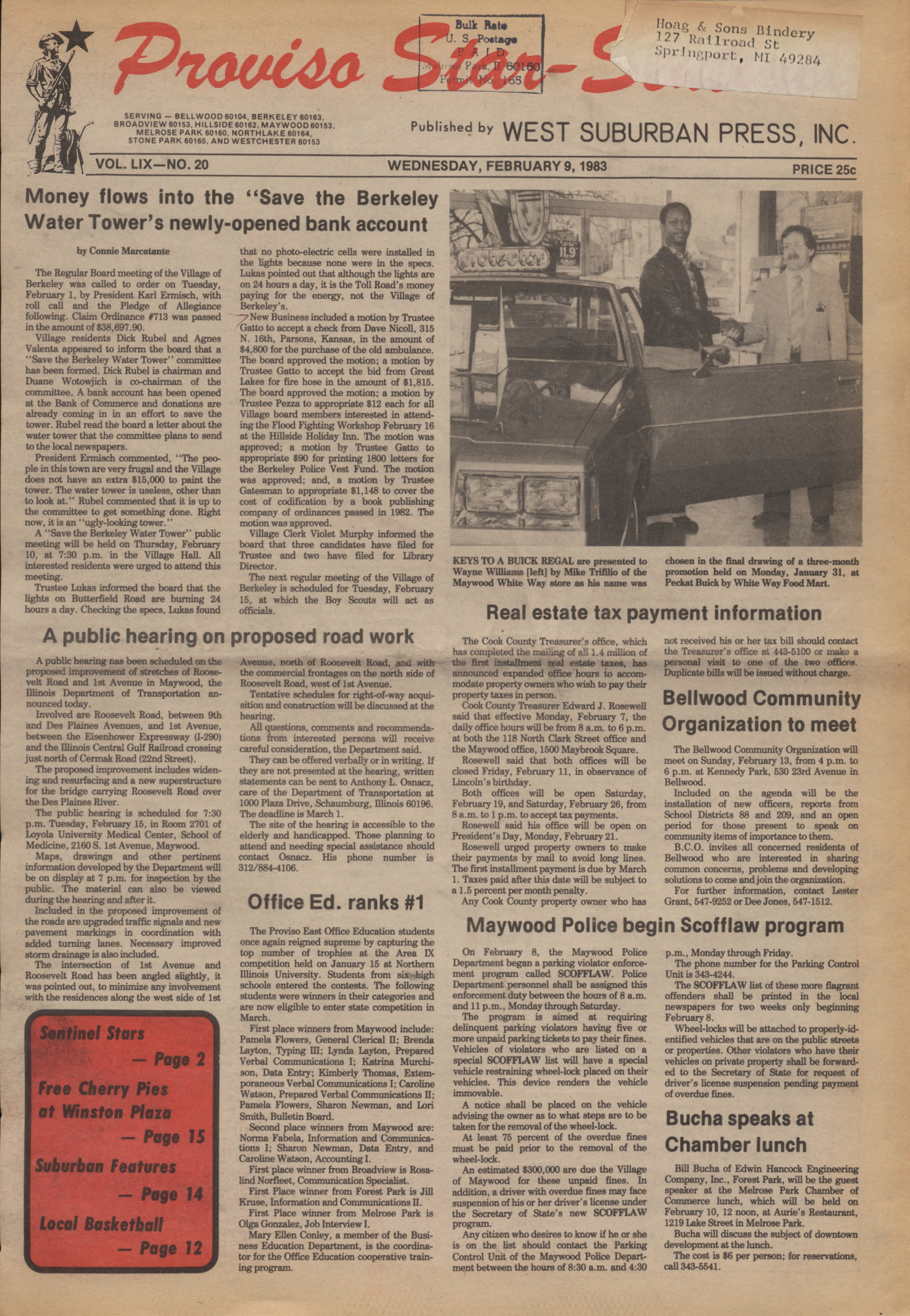 Proviso Star-Sentinel – 19830209