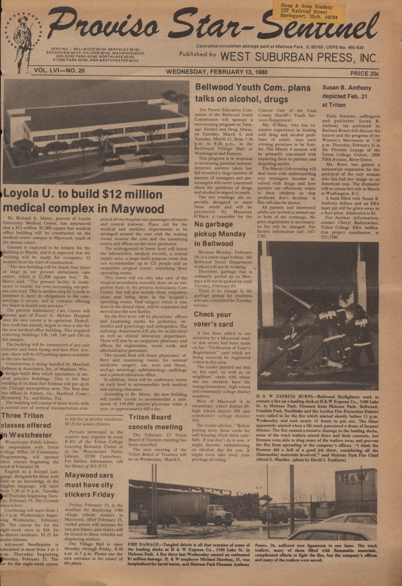 Proviso Star-Sentinel – 19800213