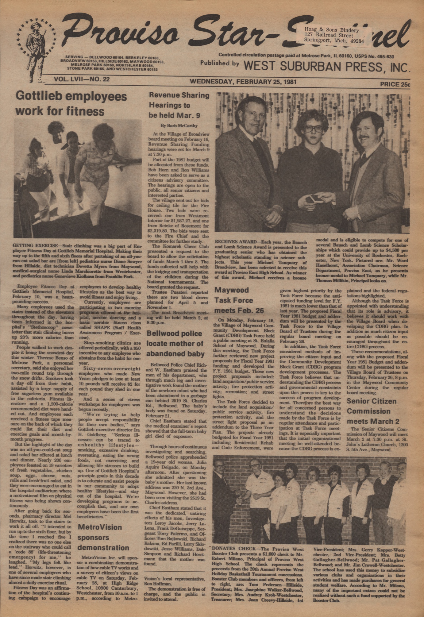 Proviso Star-Sentinel – 19810225