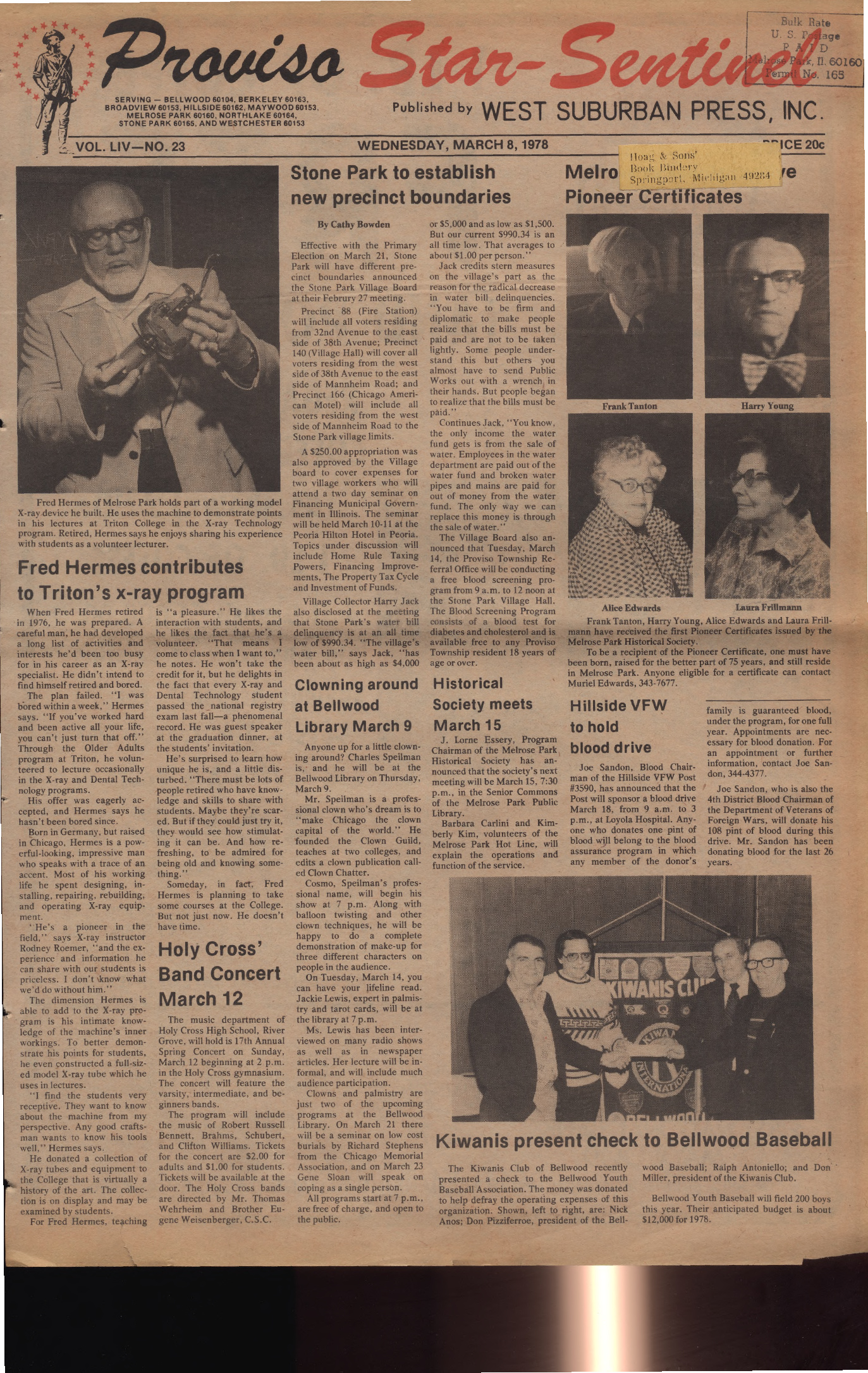 Proviso Star-Sentinel – 19780308