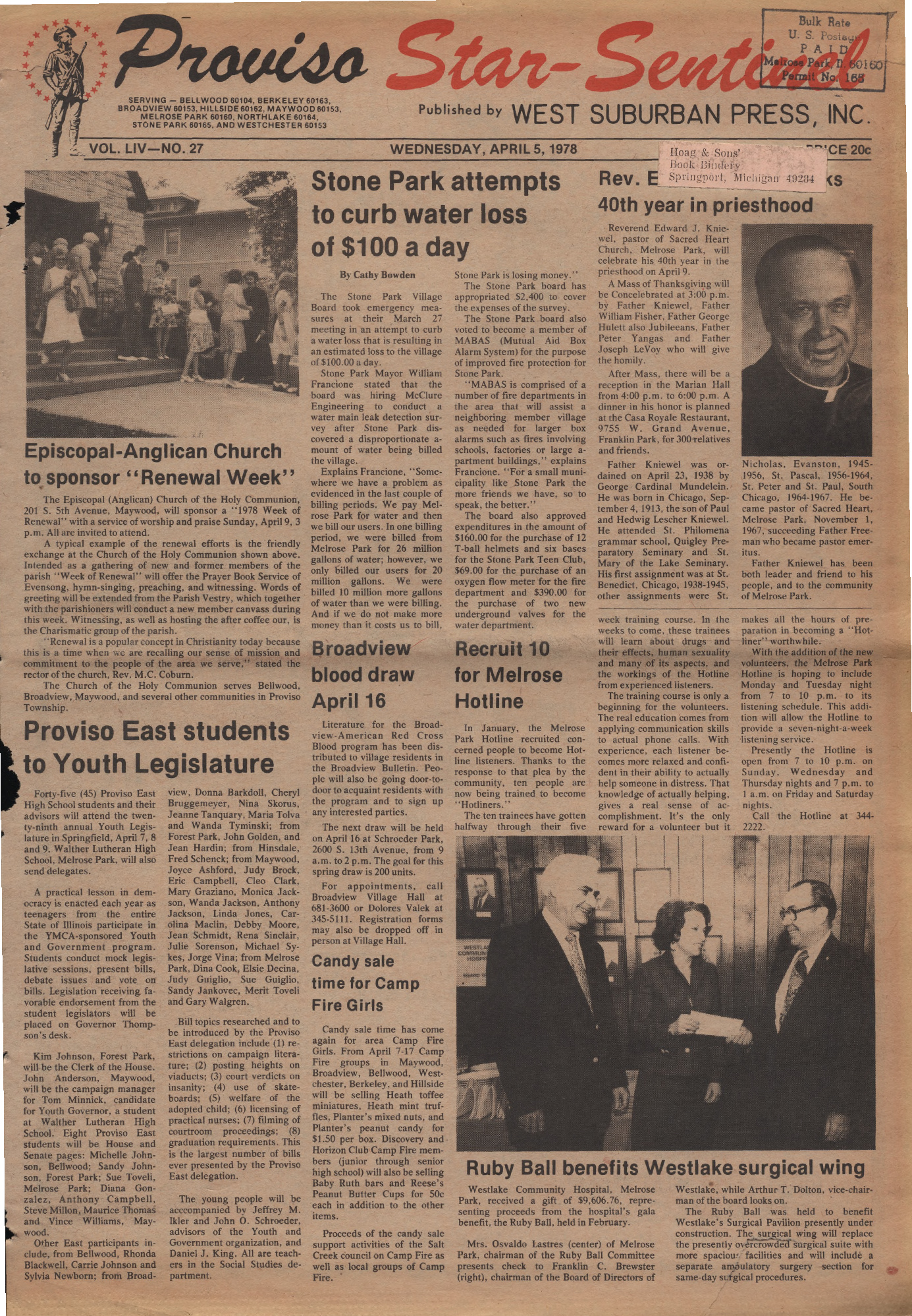 Proviso Star-Sentinel – 19780405