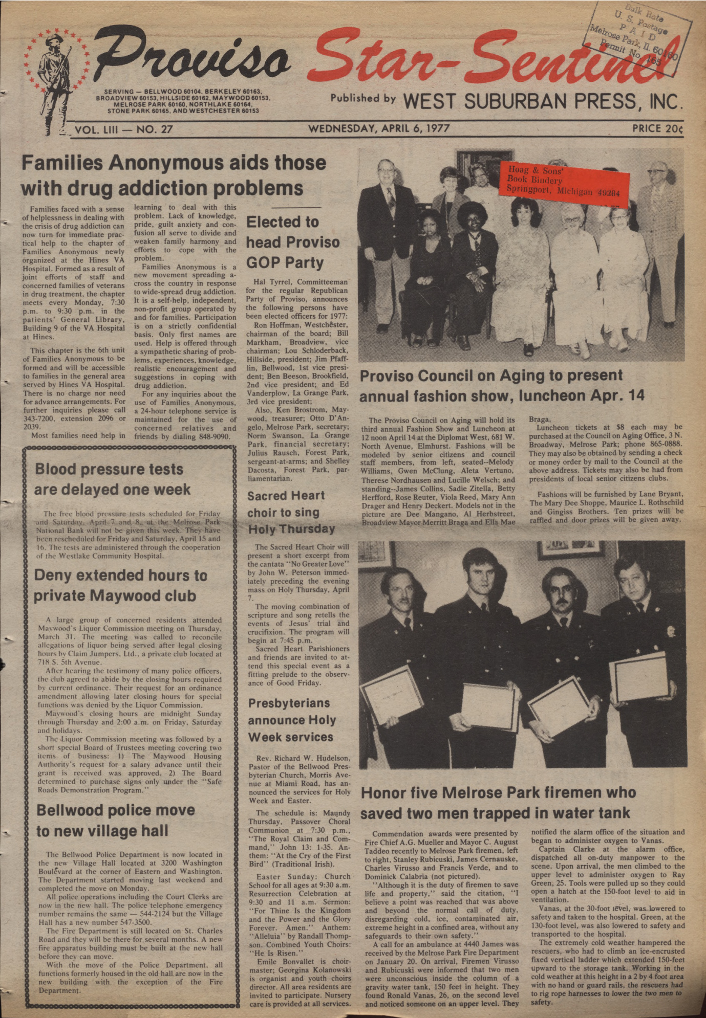 Proviso Star-Sentinel – 19770406