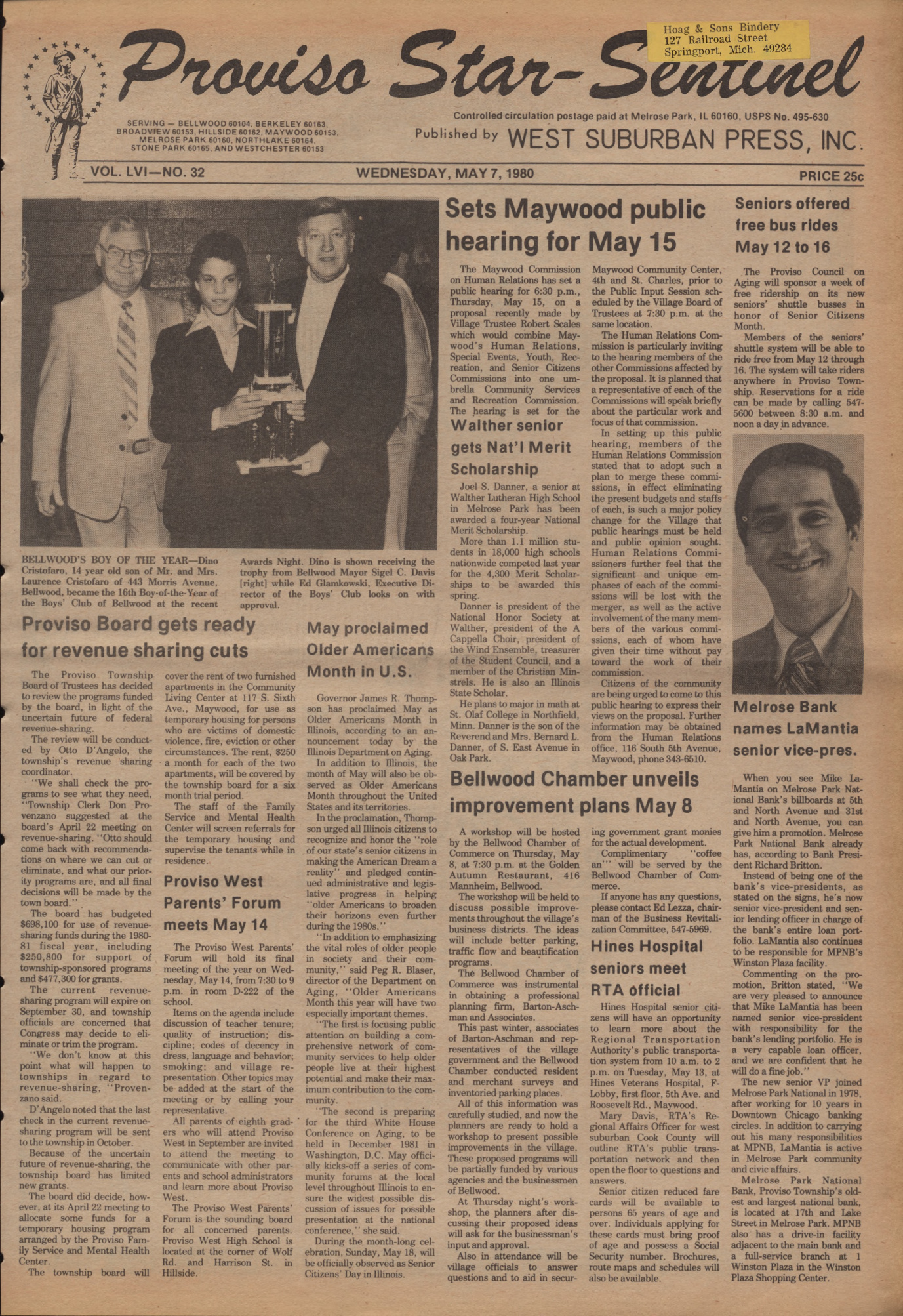 Proviso Star-Sentinel – 19800507