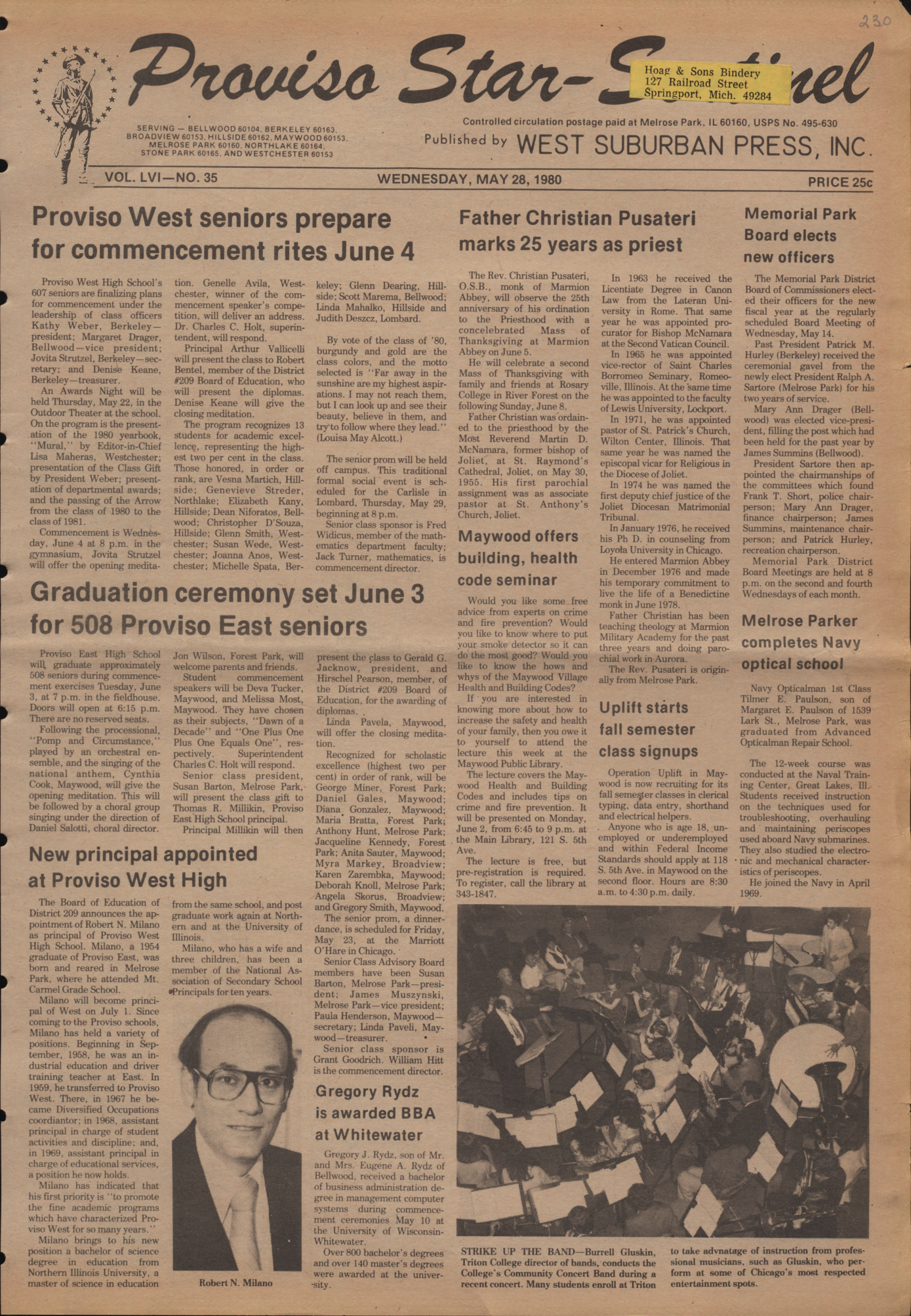 Proviso Star-Sentinel – 19800528