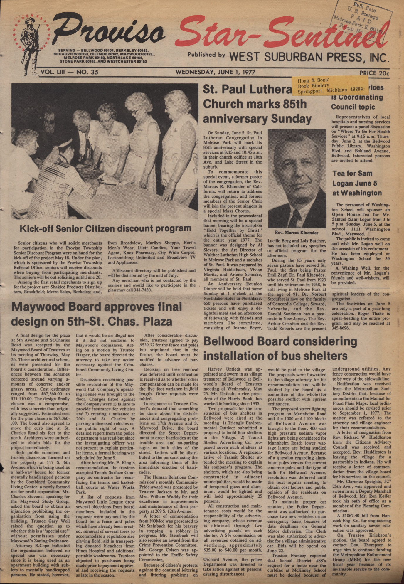 Proviso Star-Sentinel – 19770601