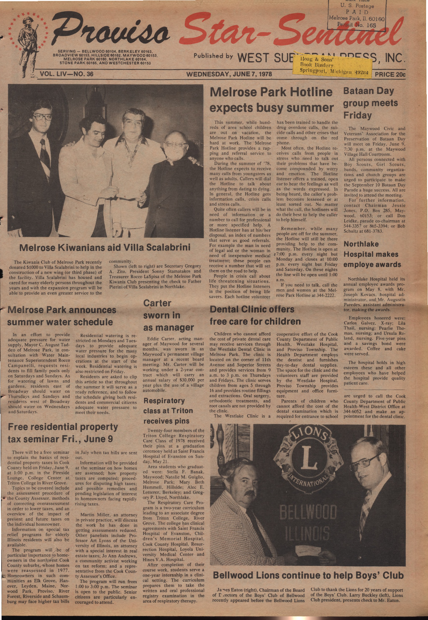 Proviso Star-Sentinel – 19780607