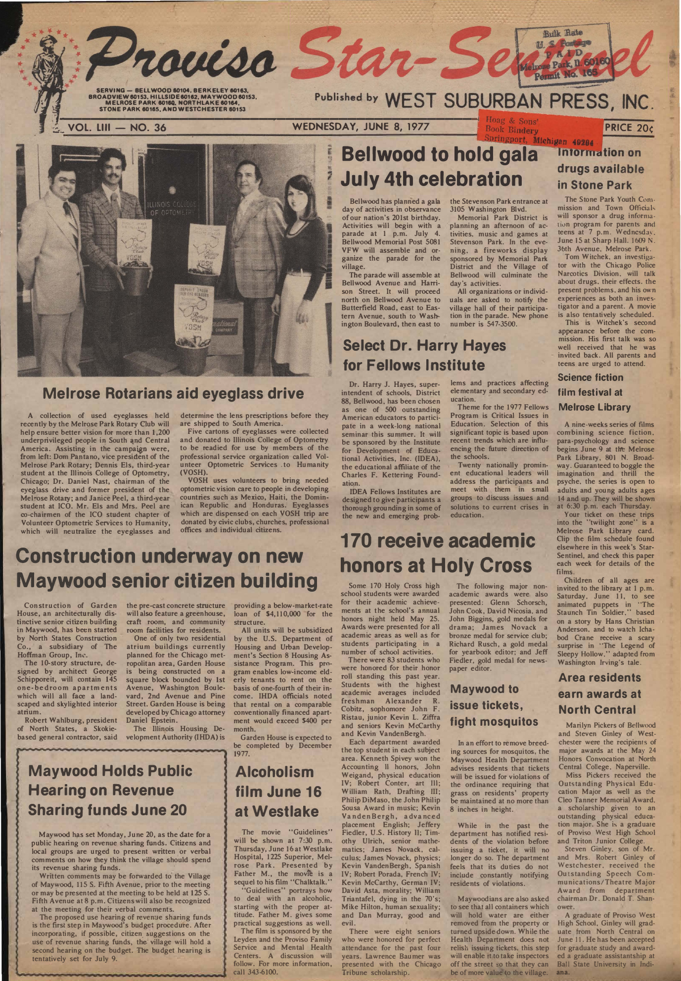 Proviso Star-Sentinel – 19770608