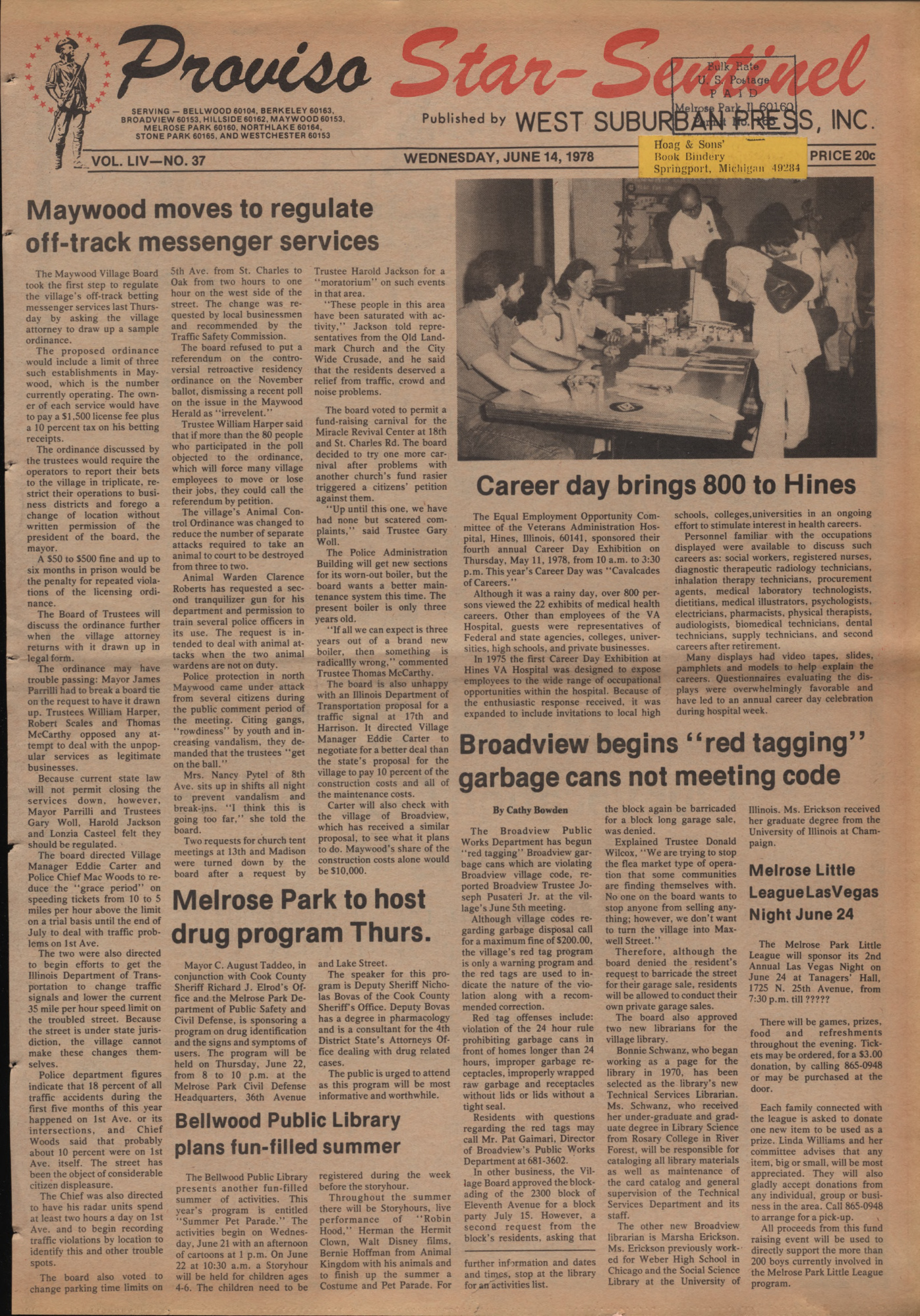 Proviso Star-Sentinel – 19780614