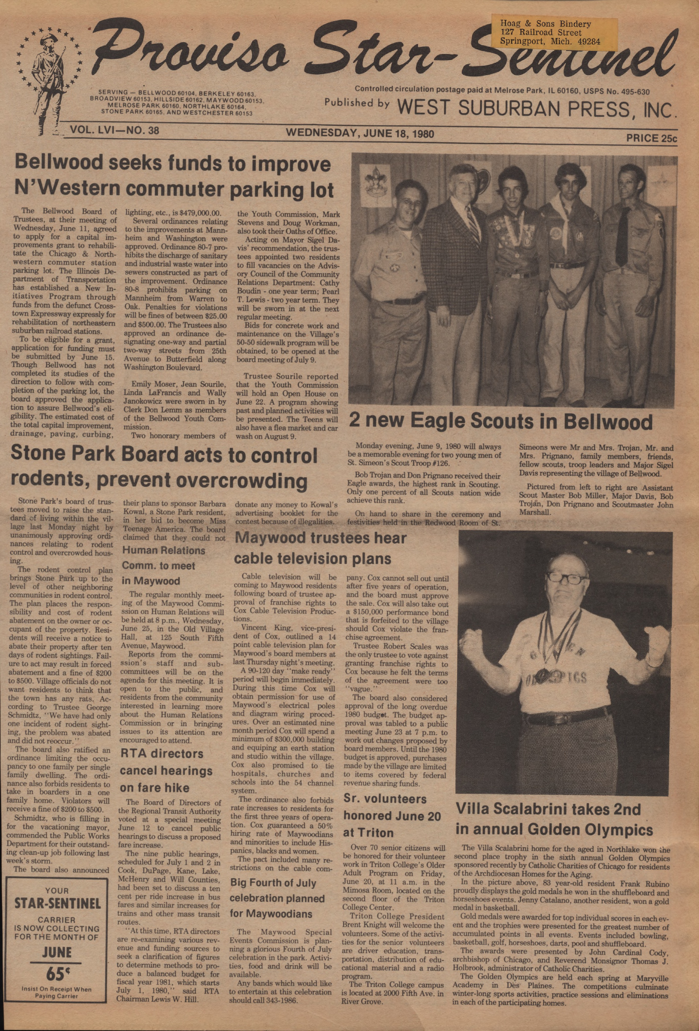 Proviso Star-Sentinel – 19800618