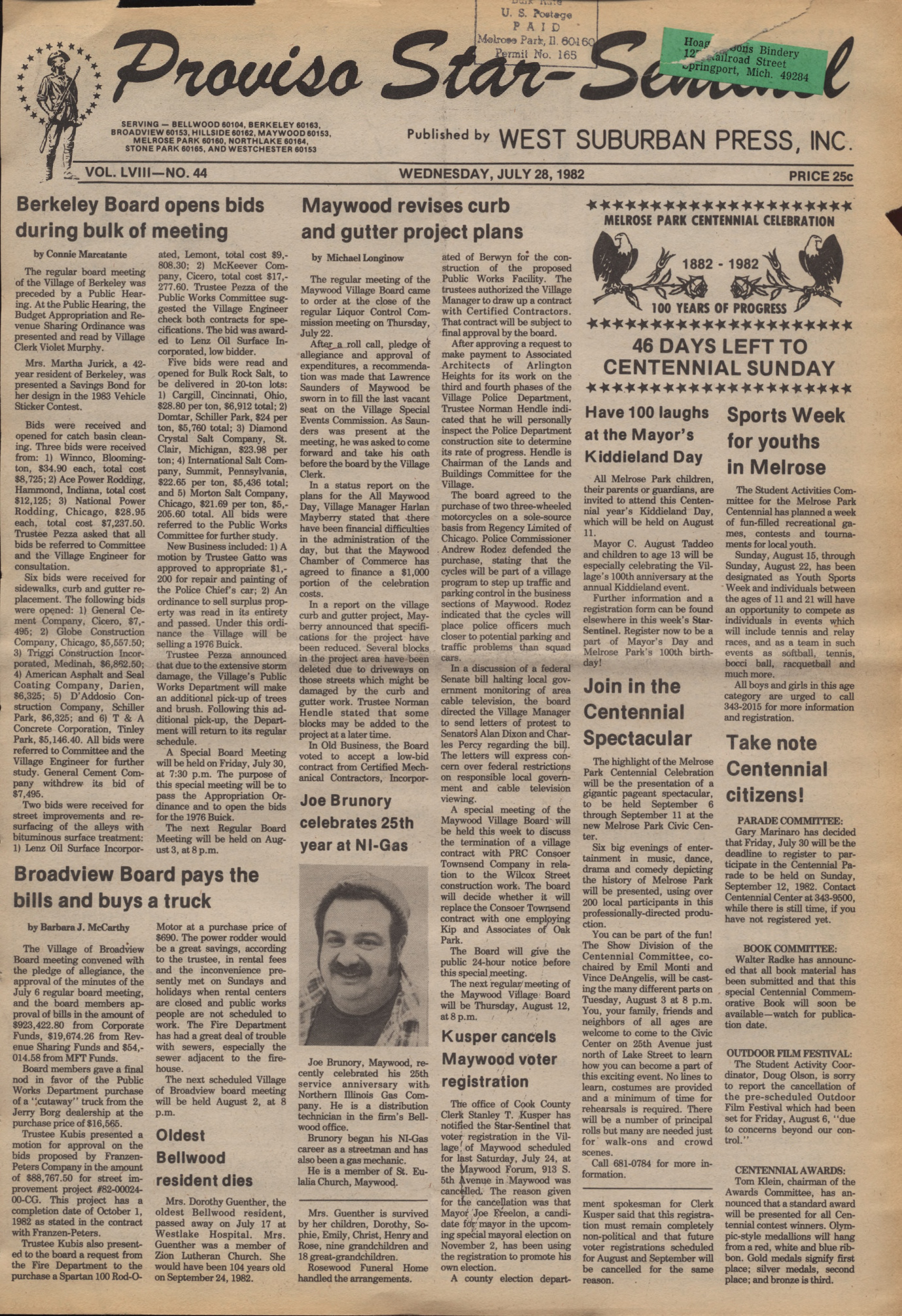 Proviso Star-Sentinel – 19820728