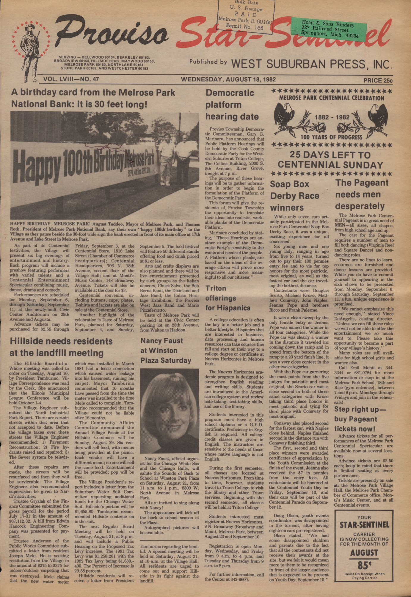 Proviso Star-Sentinel – 19820818