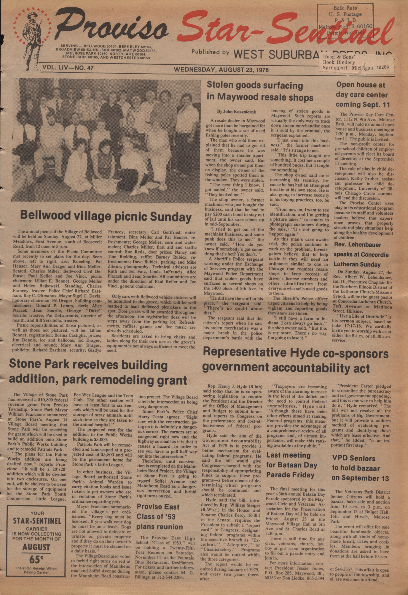 Proviso Star-Sentinel – 19780823