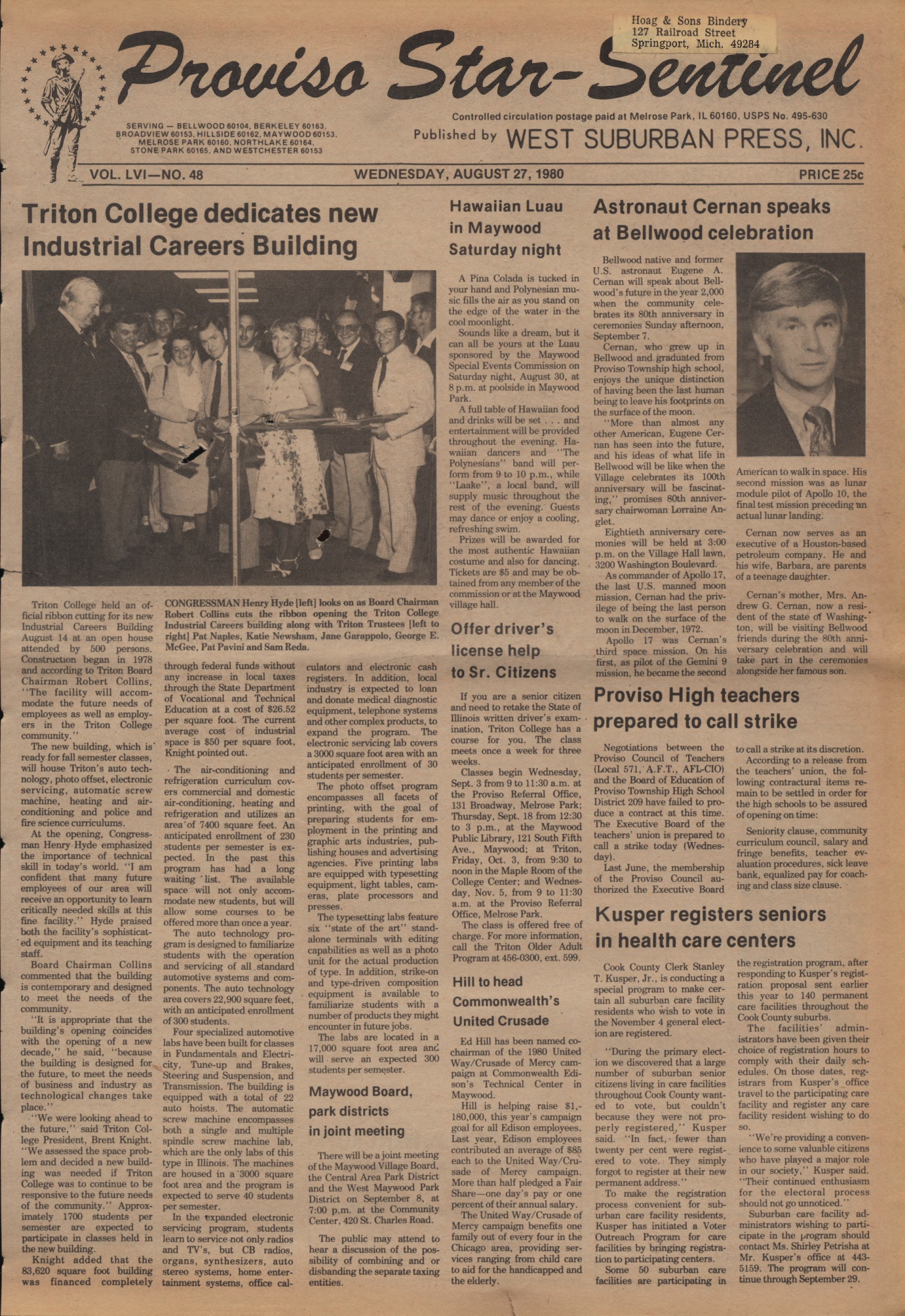 Proviso Star-Sentinel – 19800827