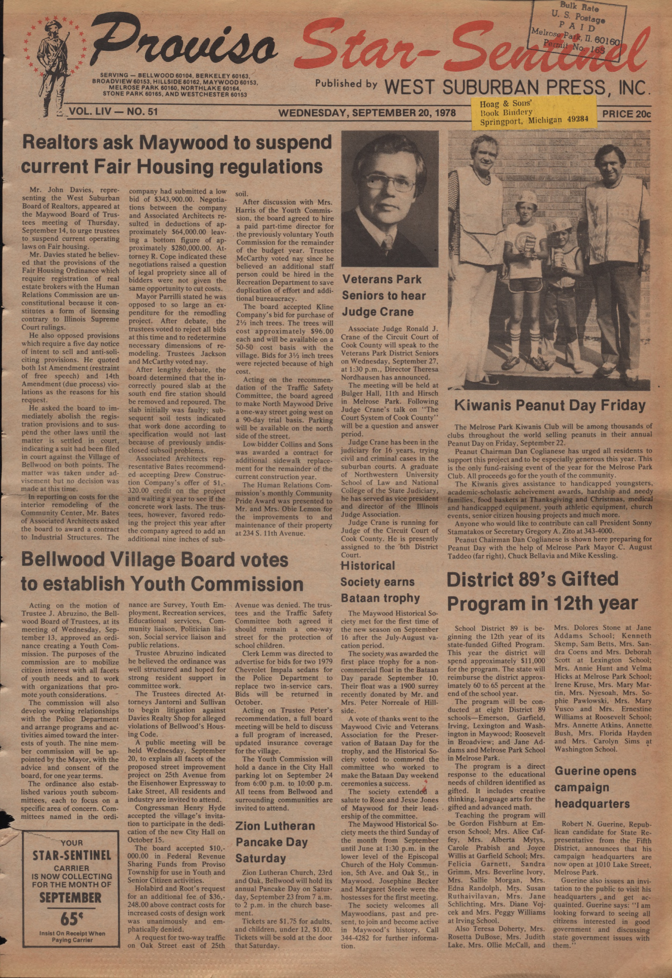 Proviso Star-Sentinel – 19780920