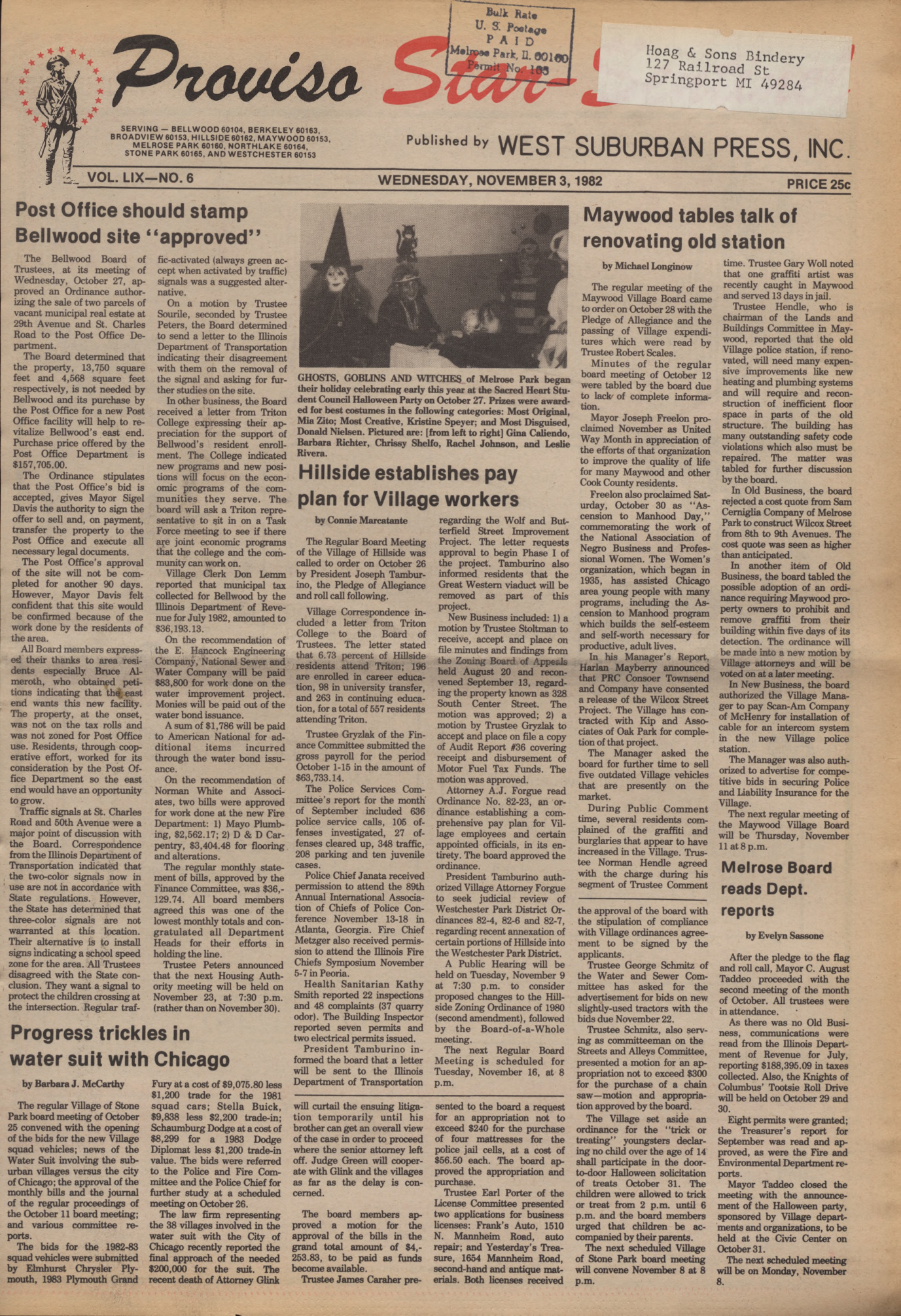 Proviso Star-Sentinel – 19821103