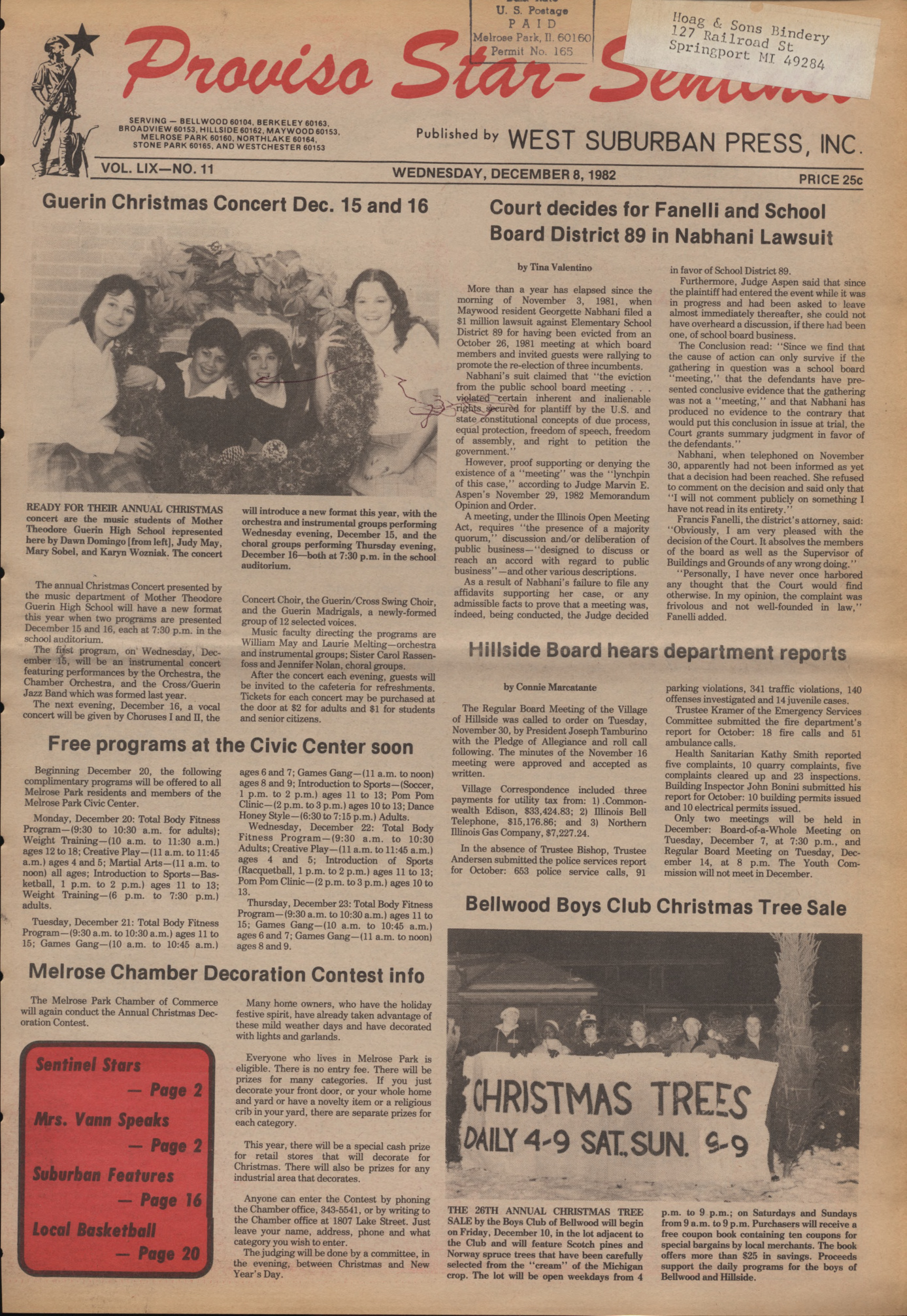 Proviso Star-Sentinel – 19821208