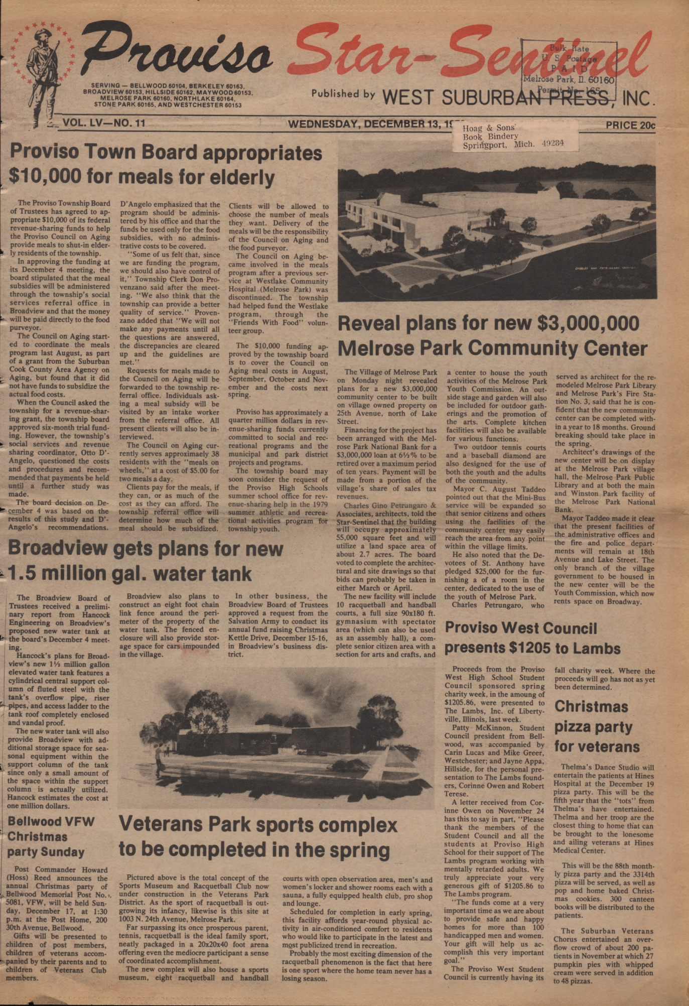 Proviso Star-Sentinel – 19781213