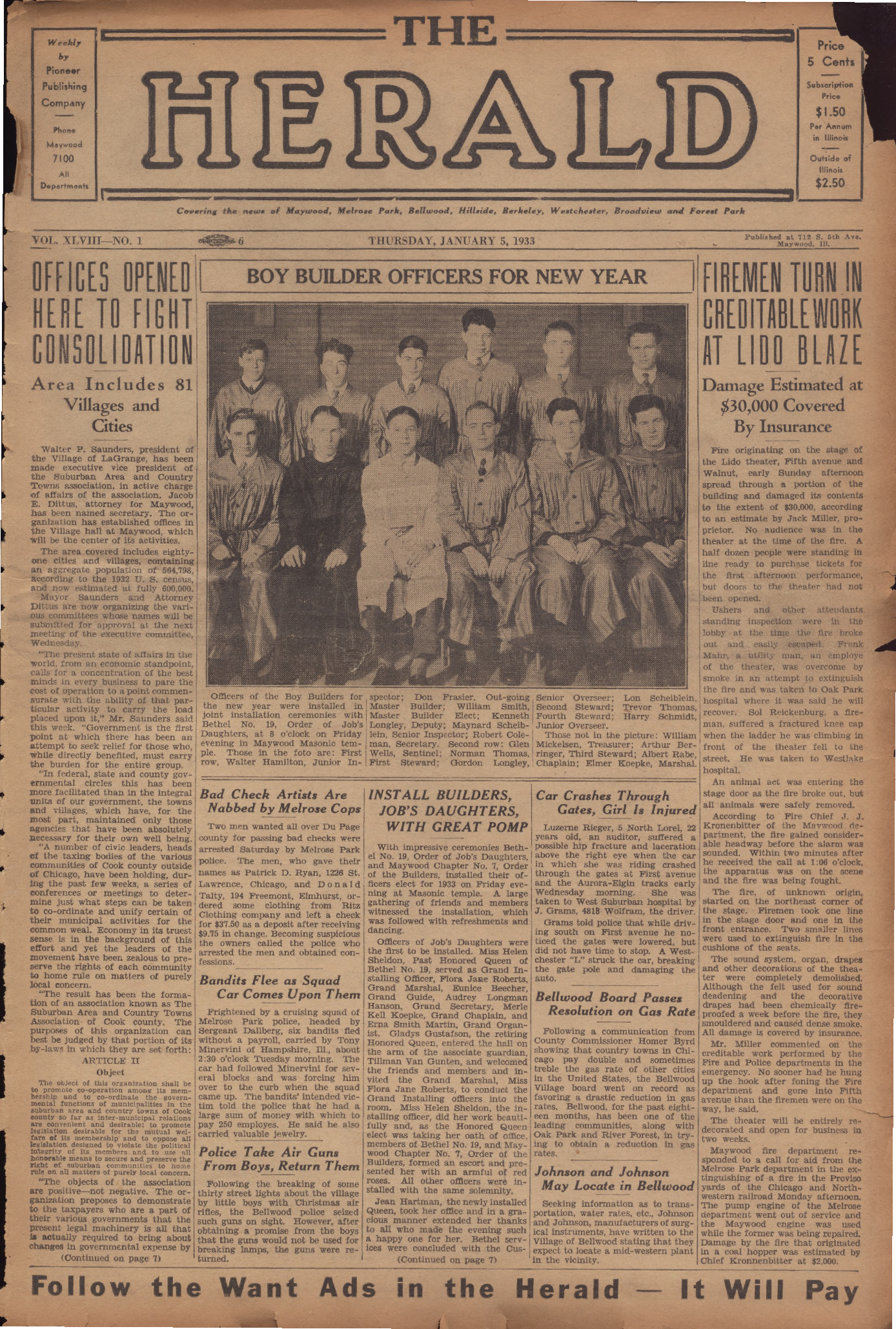 The Herald – 19330105