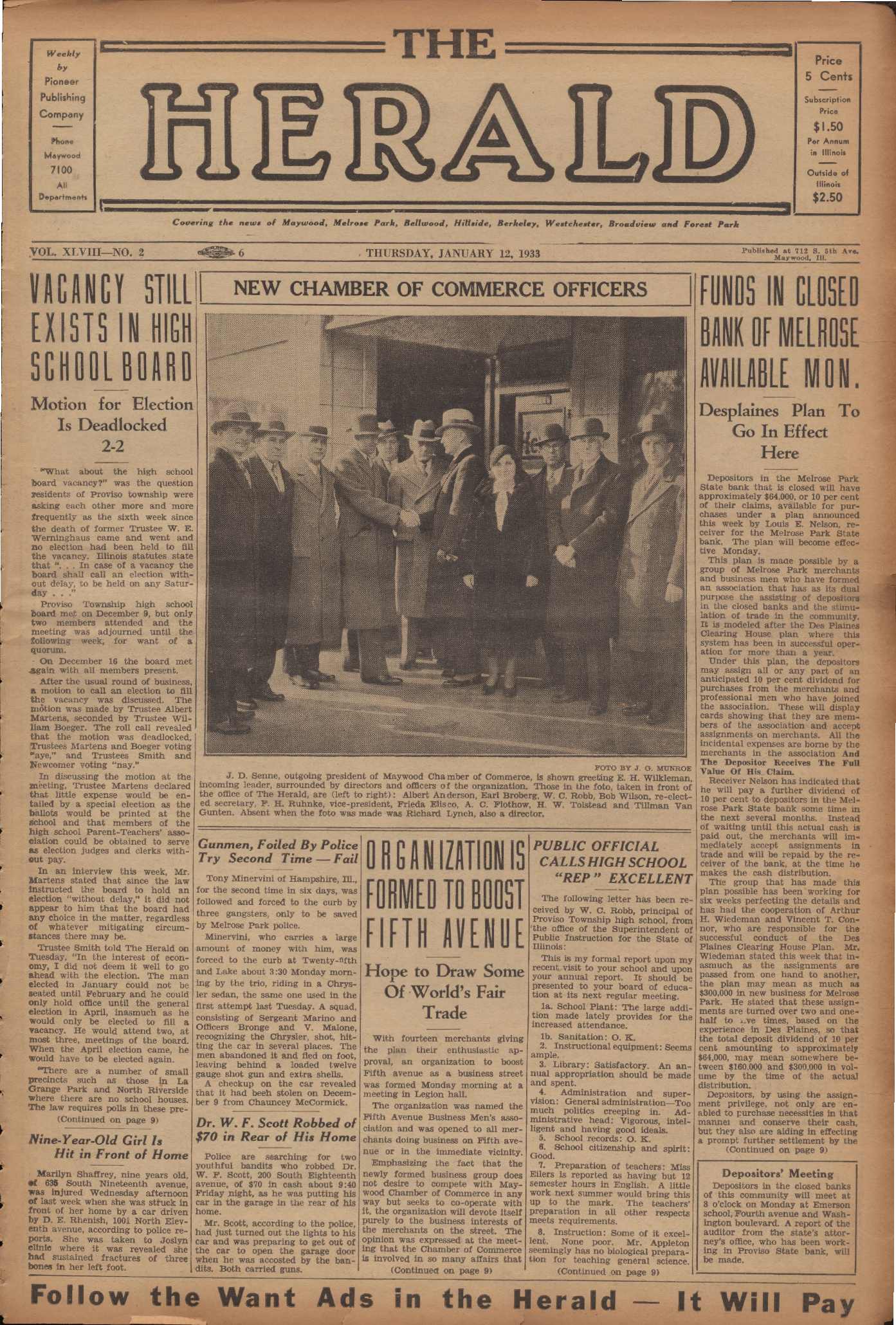 The Herald – 19330112